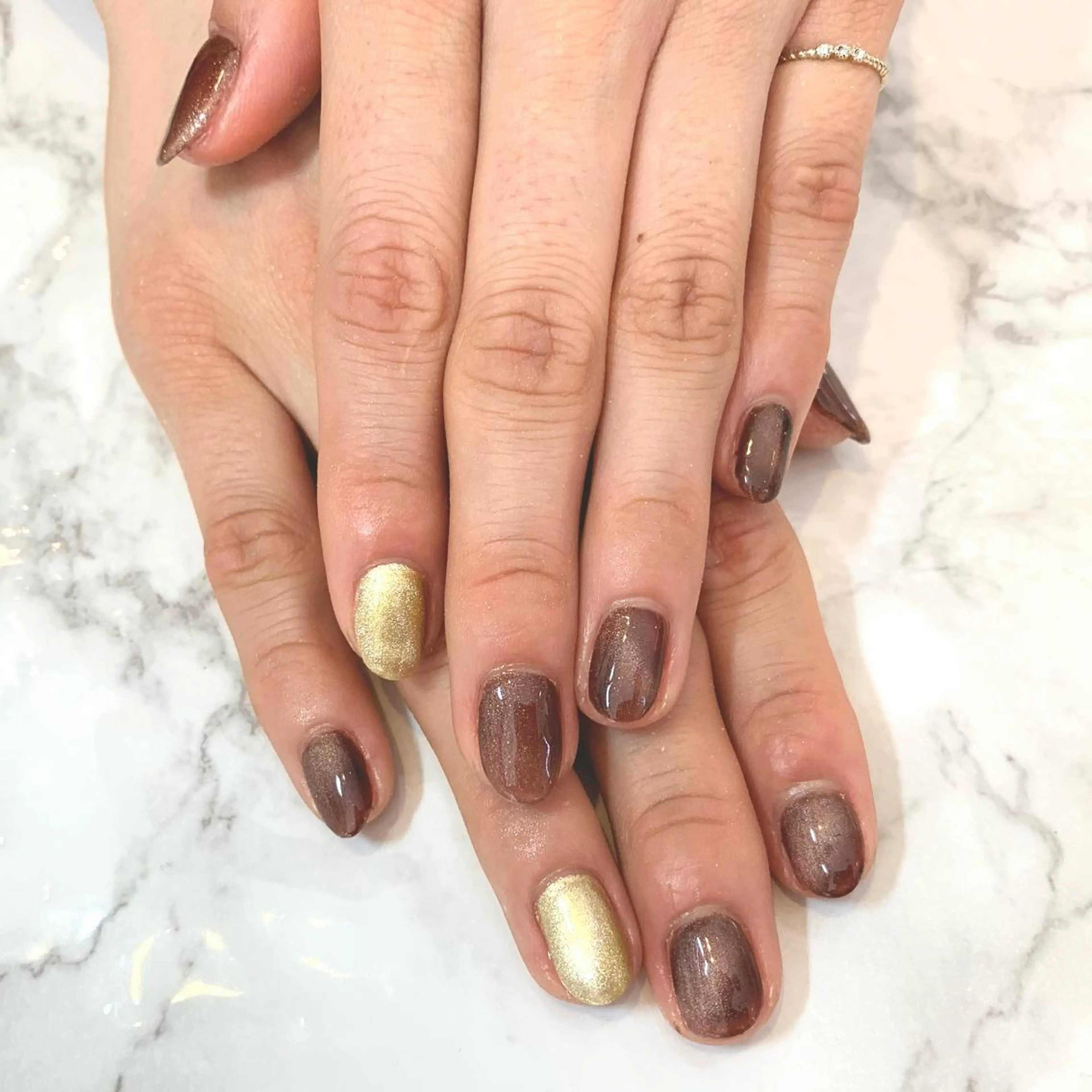 ネイル 岸本 みなみのネイルデザイン