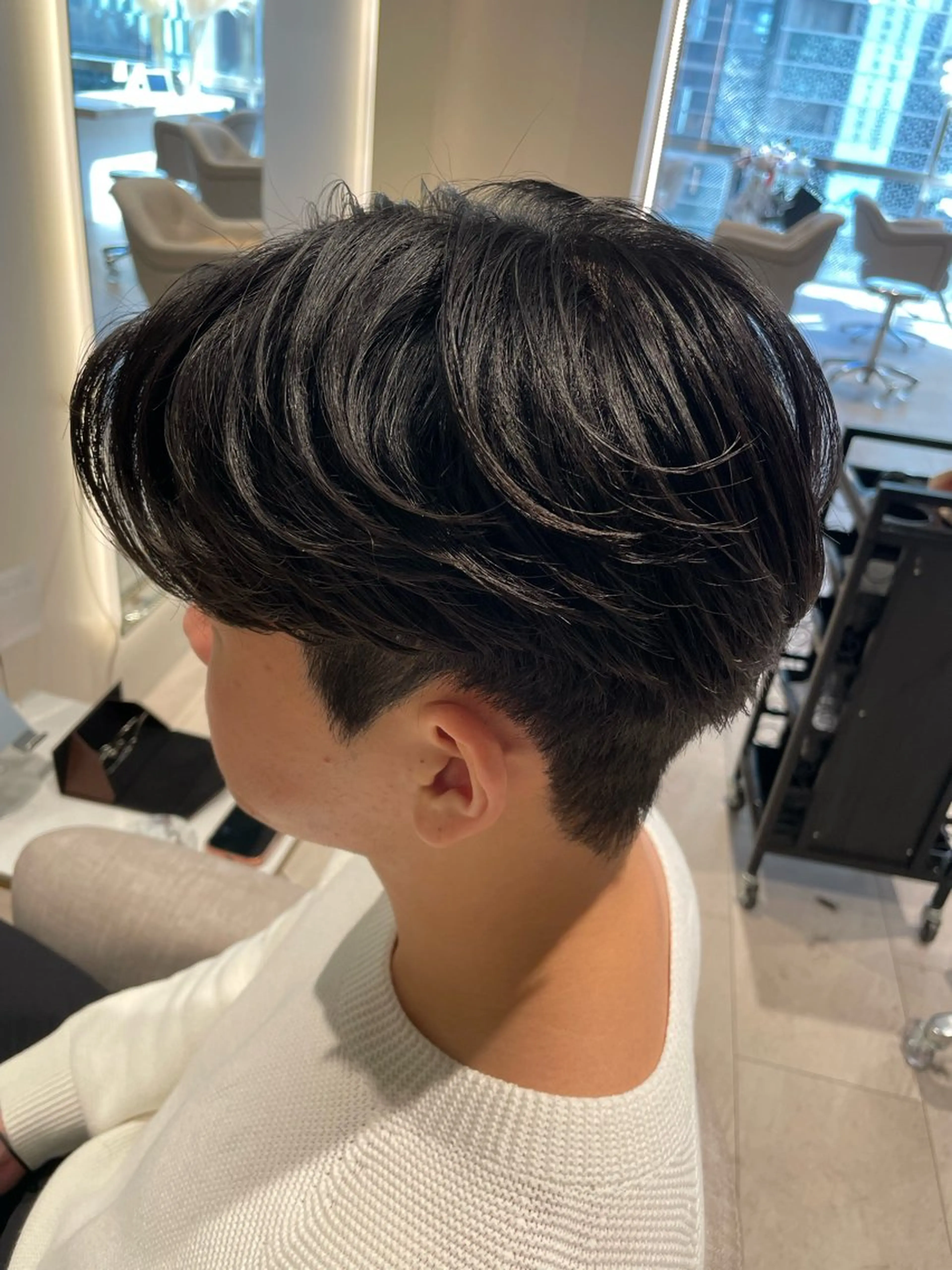 メンズ 髪質改善/カットモデ ル募集✨️根本 彩永のヘアスタイル