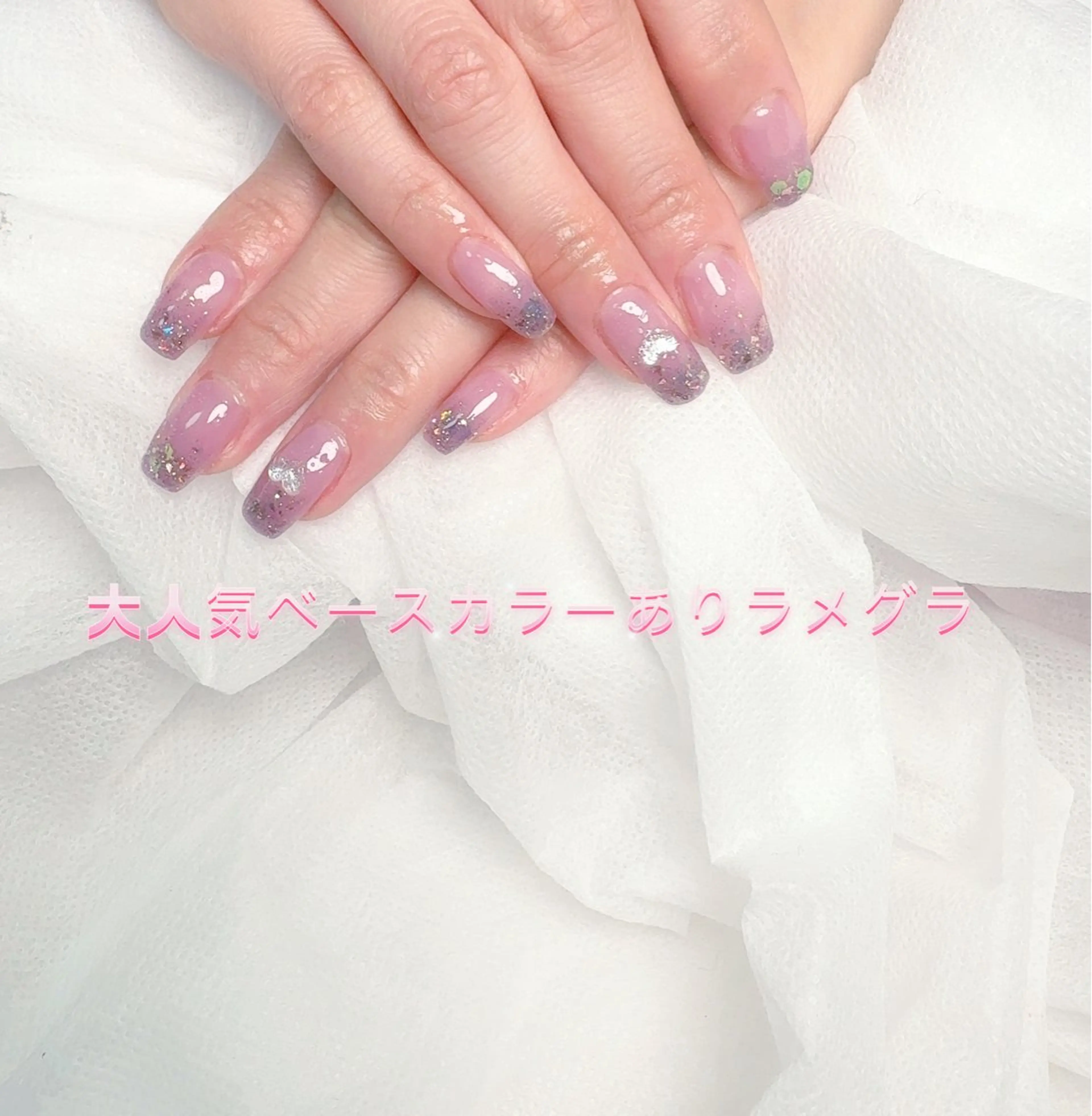 ネイル pink ladyサロン所属・べ にのネイルデザイン