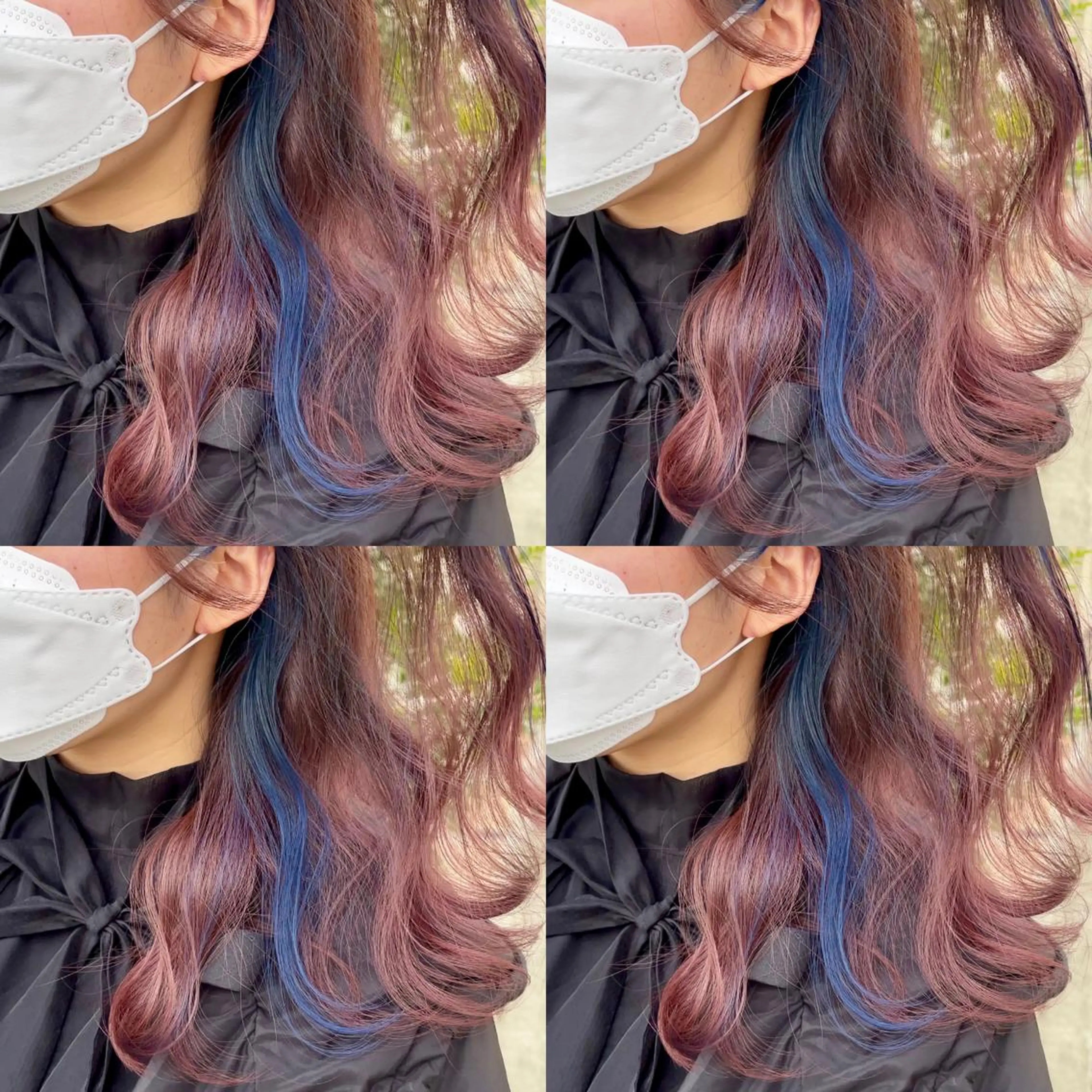 ミディアム カット ヘアカラー トリートメント ヘッドスパ 大人可愛い透明感🌟 小顔・韓国髪🌟野中のヘアスタイル