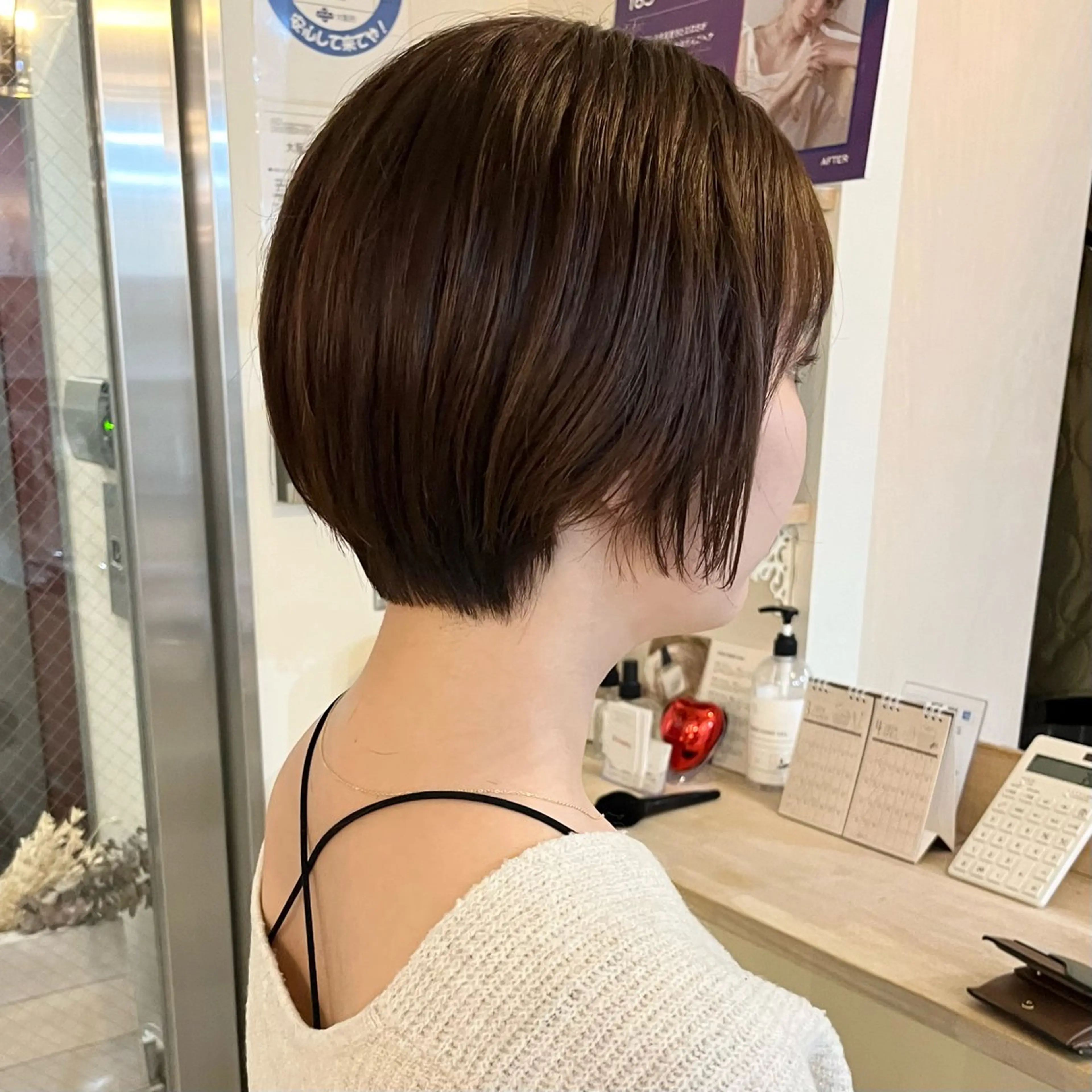 ショート カット トリートメント Yurika🕯️ 透明感カラー/ボブのヘアスタイル