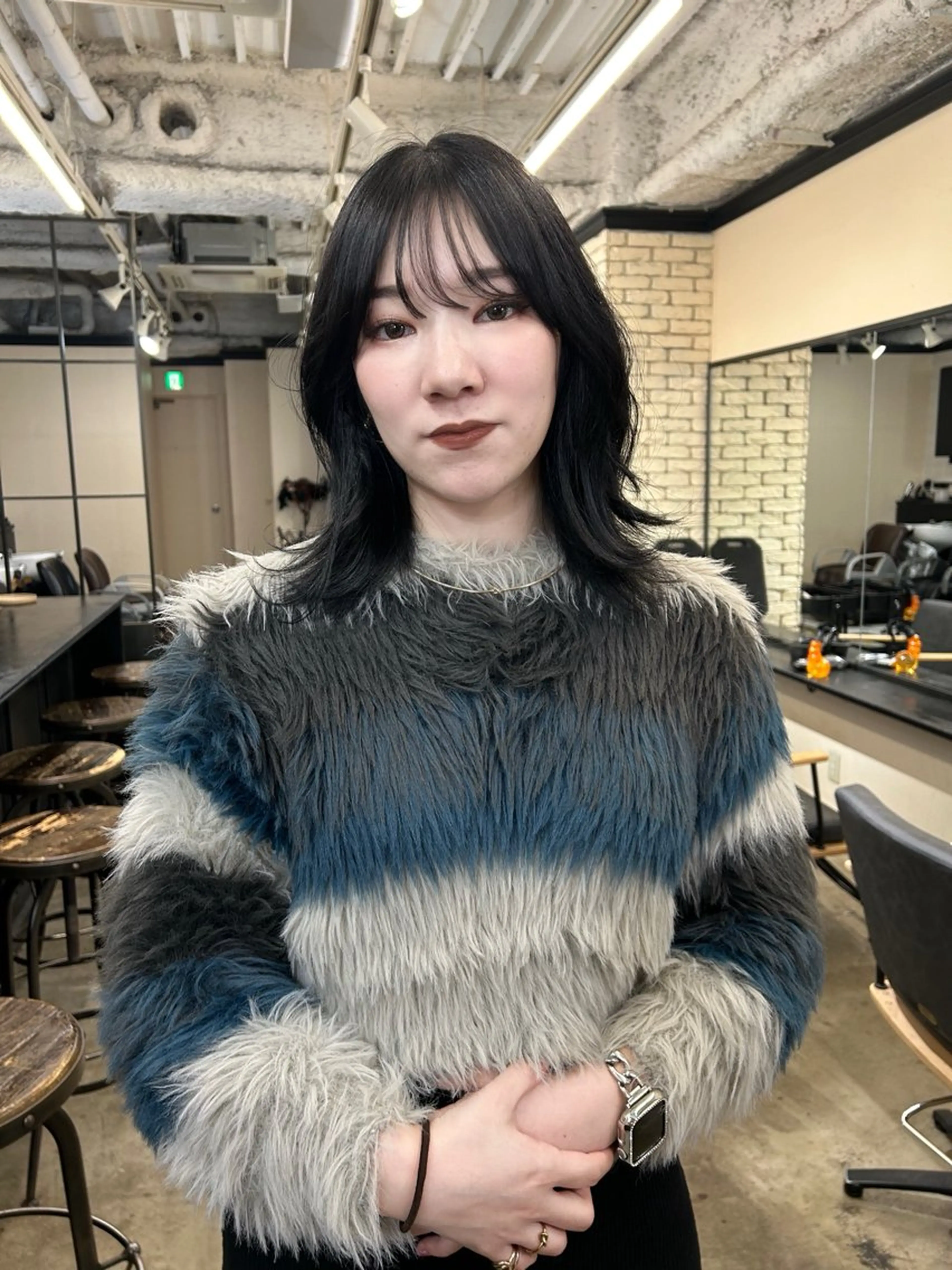 ミディアム カラー 地毛風艶カラー🌿 喜多夏海のヘアスタイル