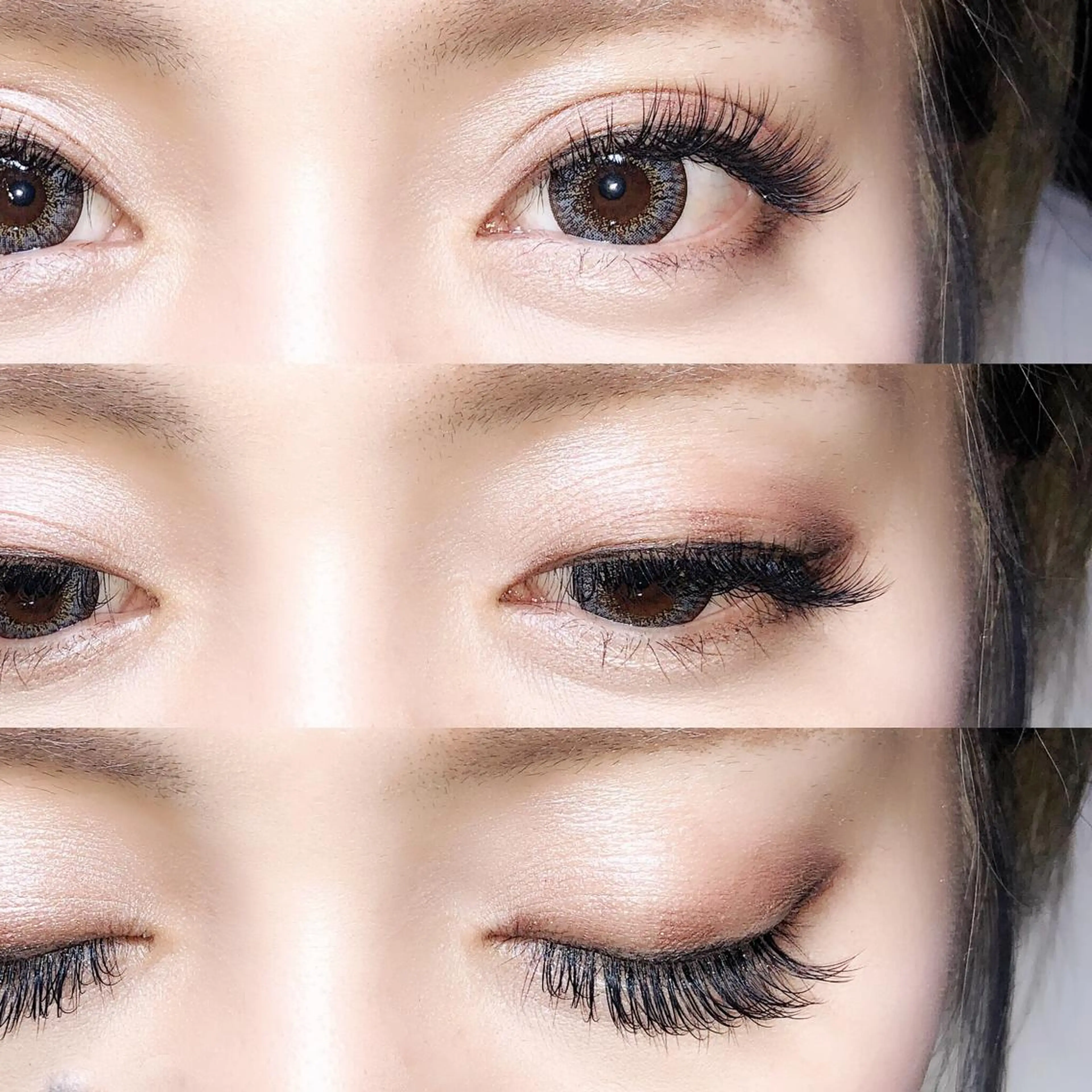 マツエク・マツパ 付け放題 目尻長め セーブル AKANE 🩵のマツエク・マツパデザイン