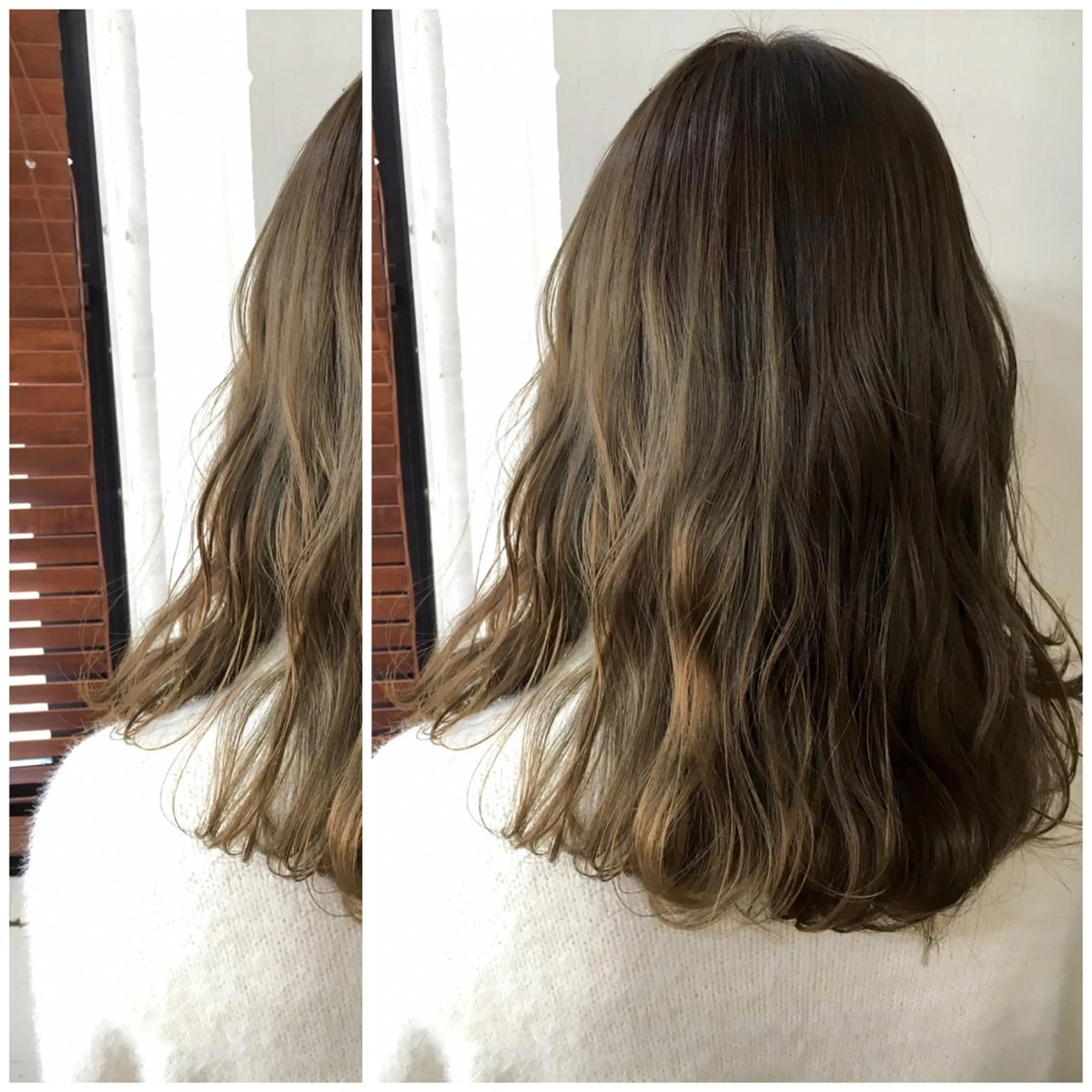 セミロング カラー 牛山 静香のマツエク・マツパデザイン