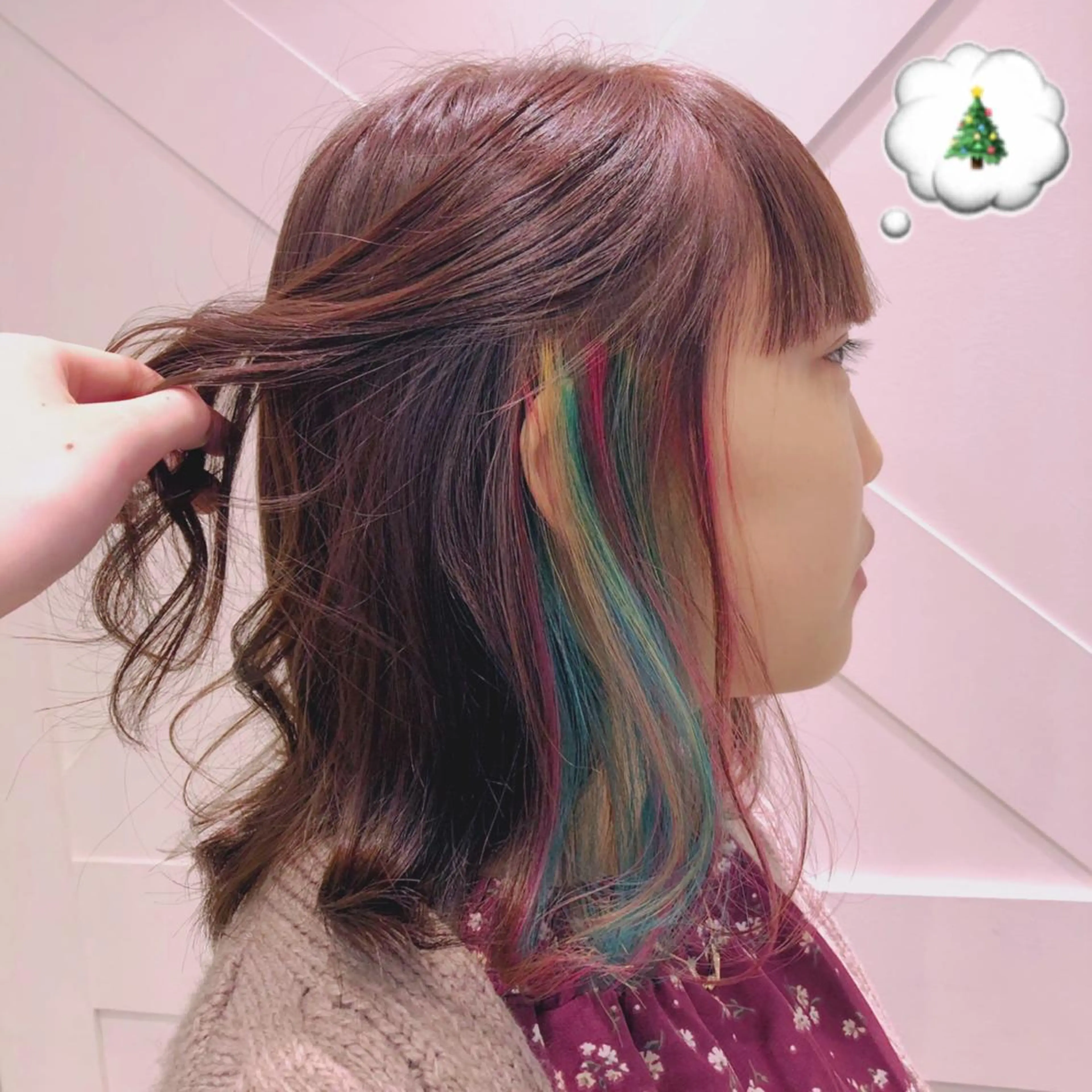 ショート カラー インナーカラー ヘアカラー 🌺ウルフカット職人 新垣渚🐺のヘアスタイル