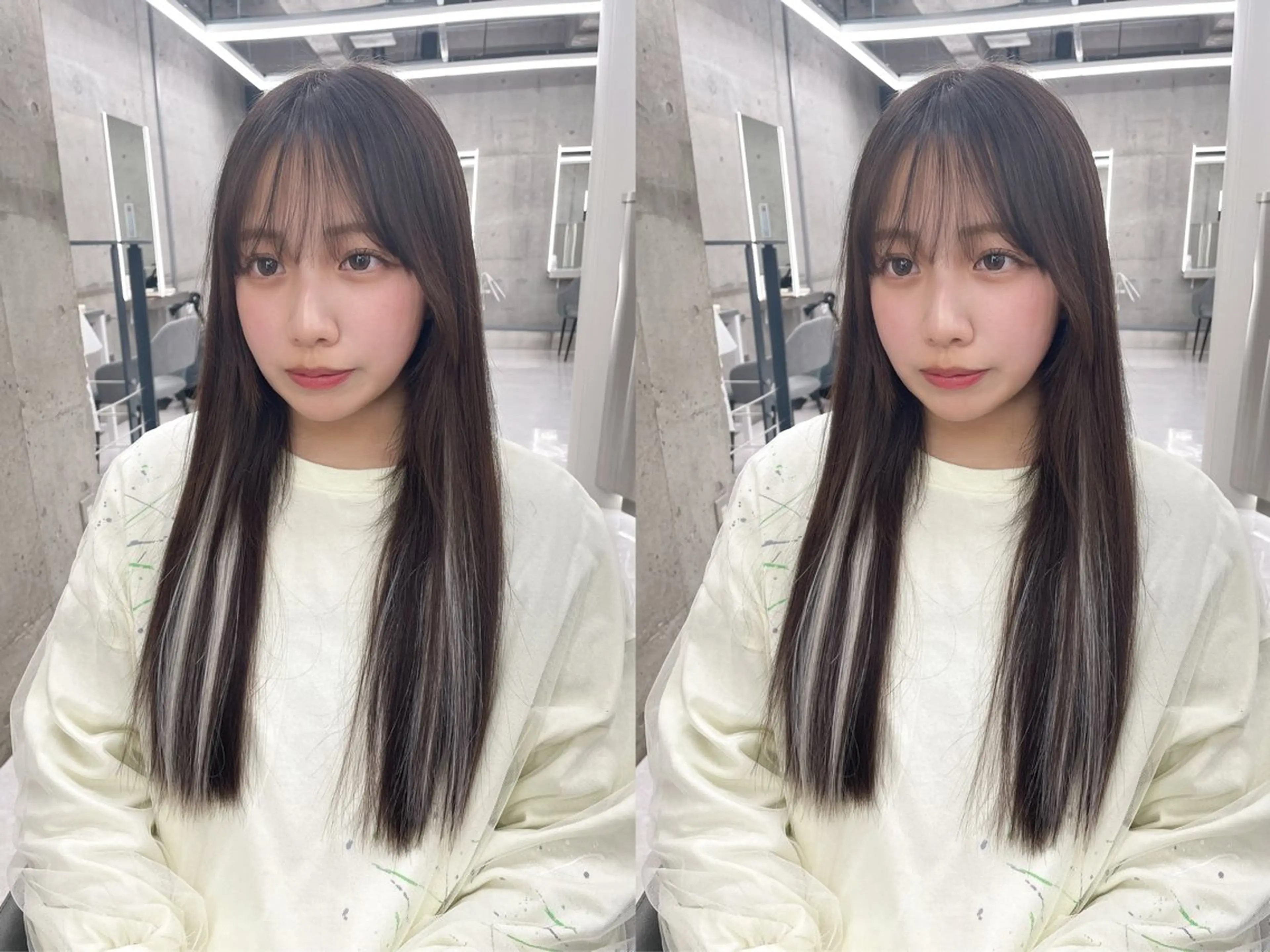 セミロング エクステ Hair mission【ヘアーミッション】心斎橋所属・エクステ／レイヤー 落合/心斎橋のヘアスタイル