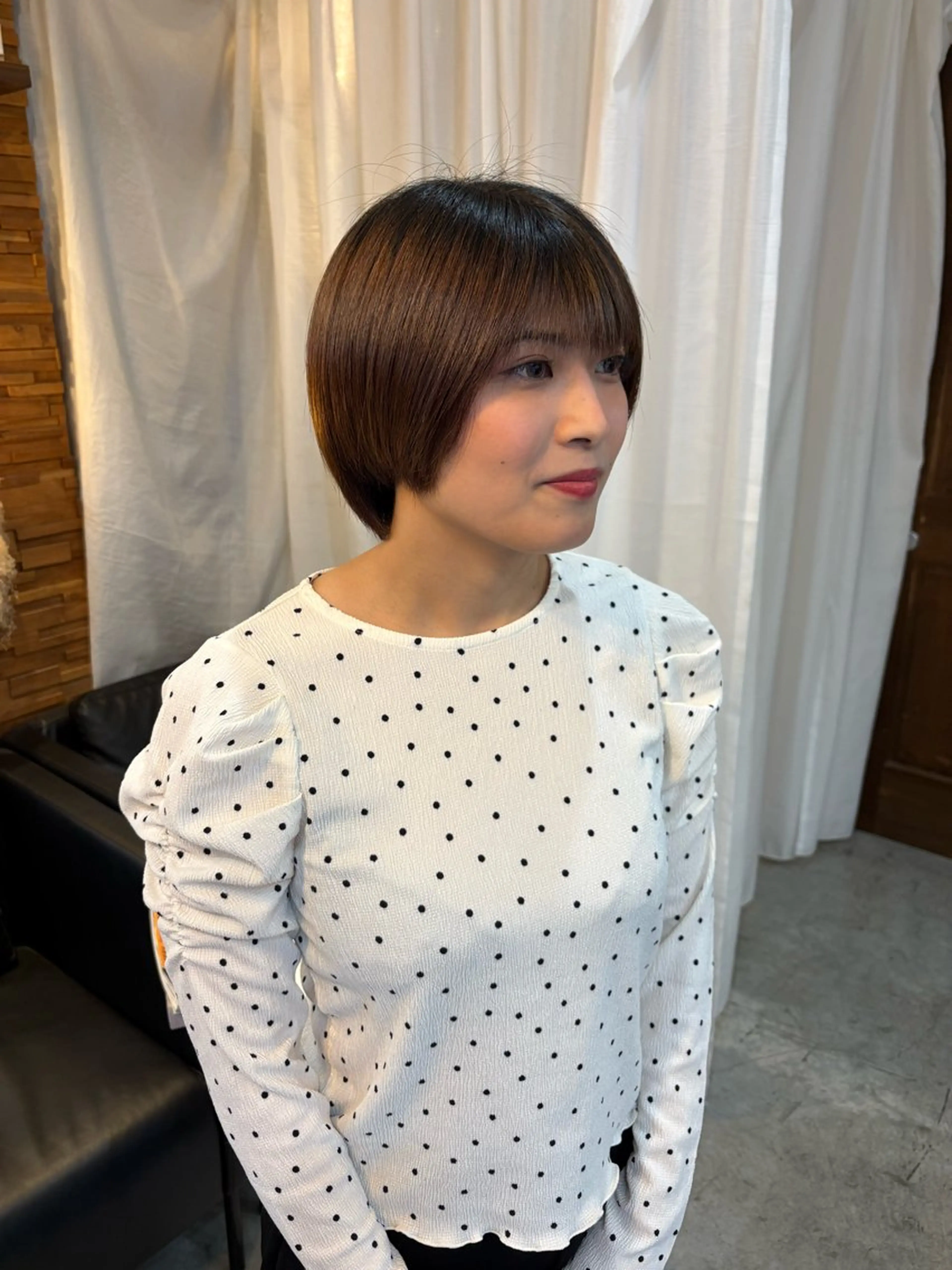 ショート ショートボブ ボブ ショートヘア カット 顔周りカット ピンク カラー♡りりのヘアスタイル