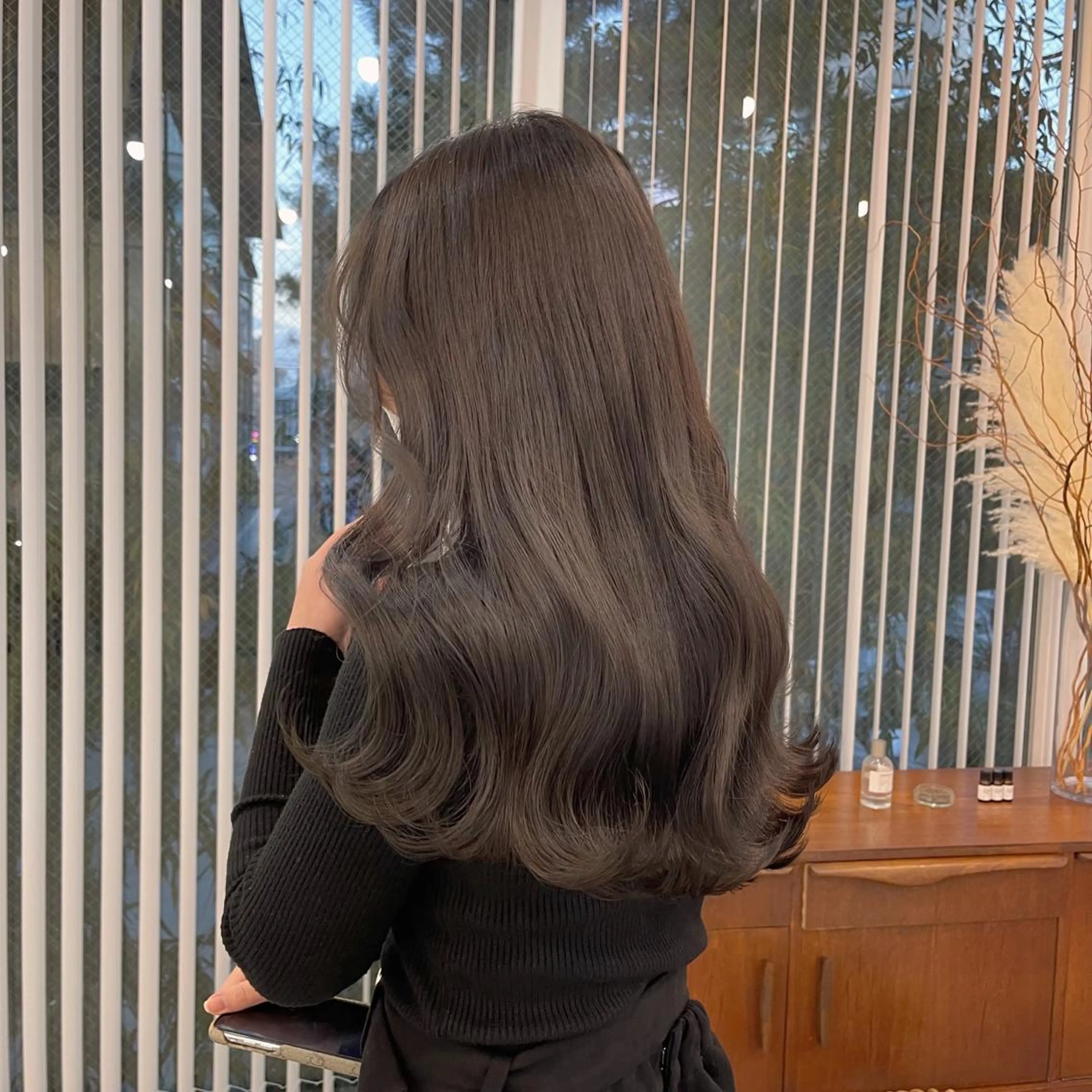 ロング カラー ブリーチ ダブルカラー ブリーチなしカラー オレンジ MURANAKA RYOのヘアスタイル