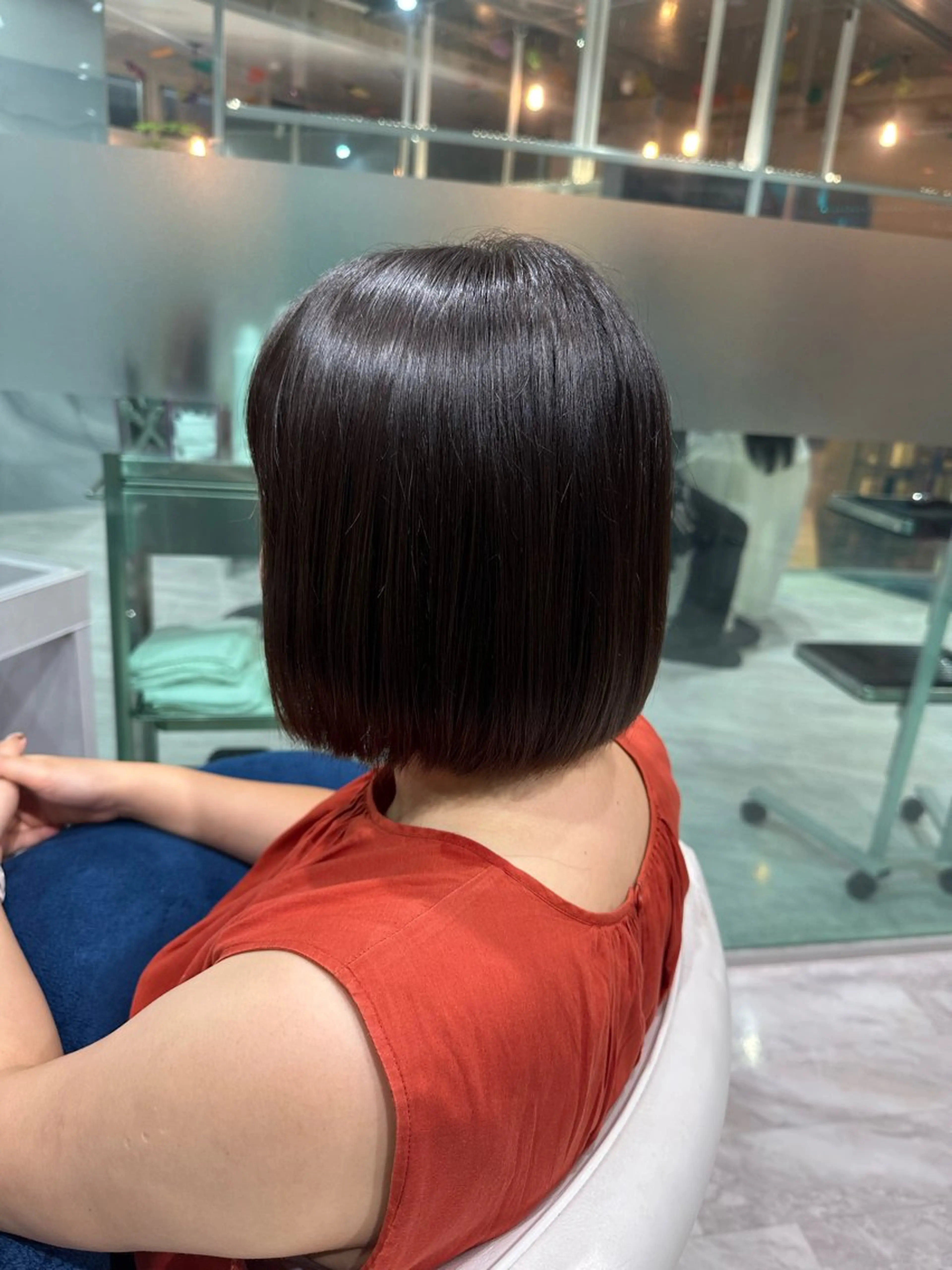 ショート ボブ トリートメント 酸性ストレート/艶髪 /縮毛/sara❄️のヘアスタイル