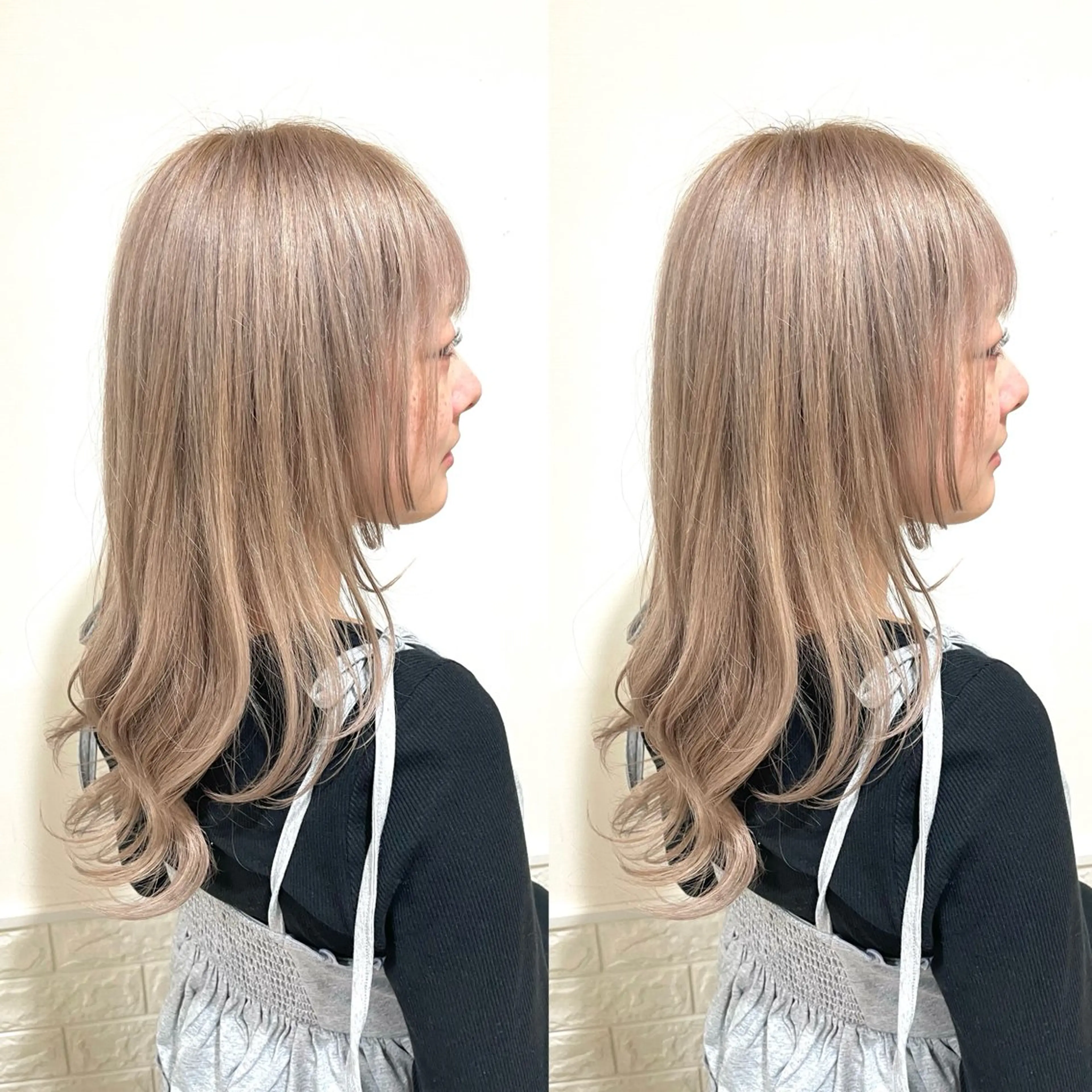 セミロング カラー ヘアカラー トリートメント color/mens ⛓️mariのヘアスタイル