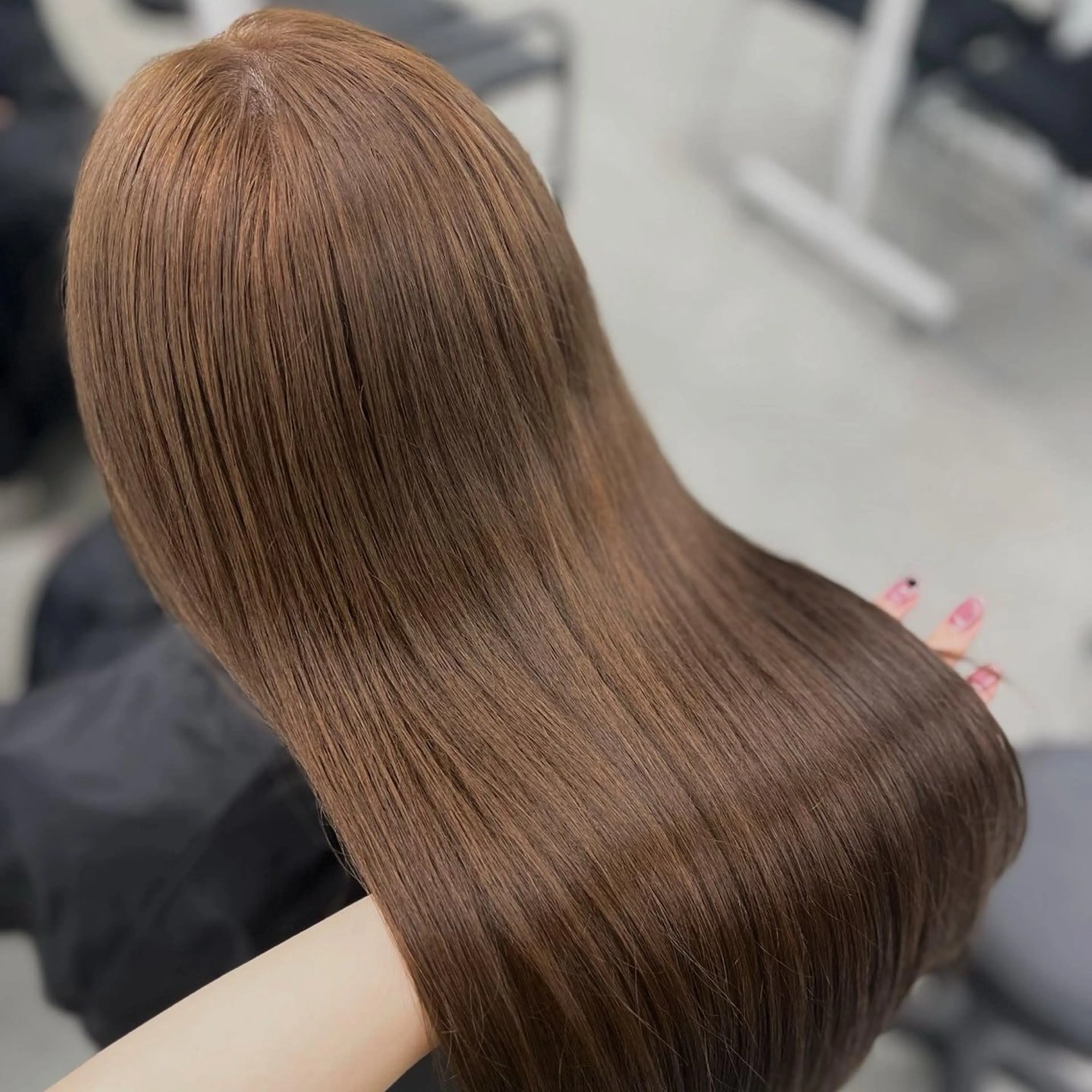 カラー ベージュ・ラベンダー カラー🎀りりのヘアスタイル