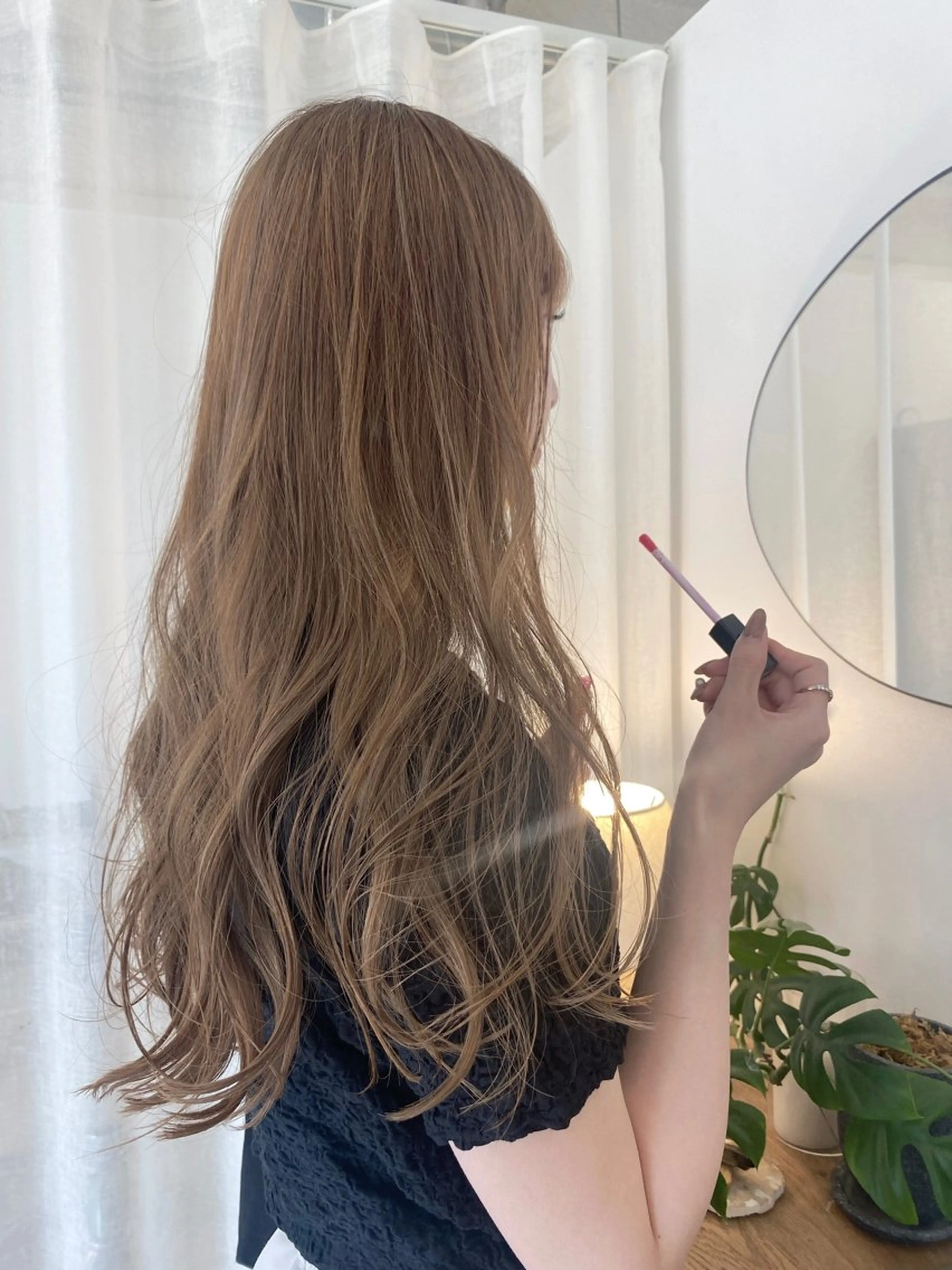 ロング 透明感カラー／メンズ 特化kazumaのヘアスタイル