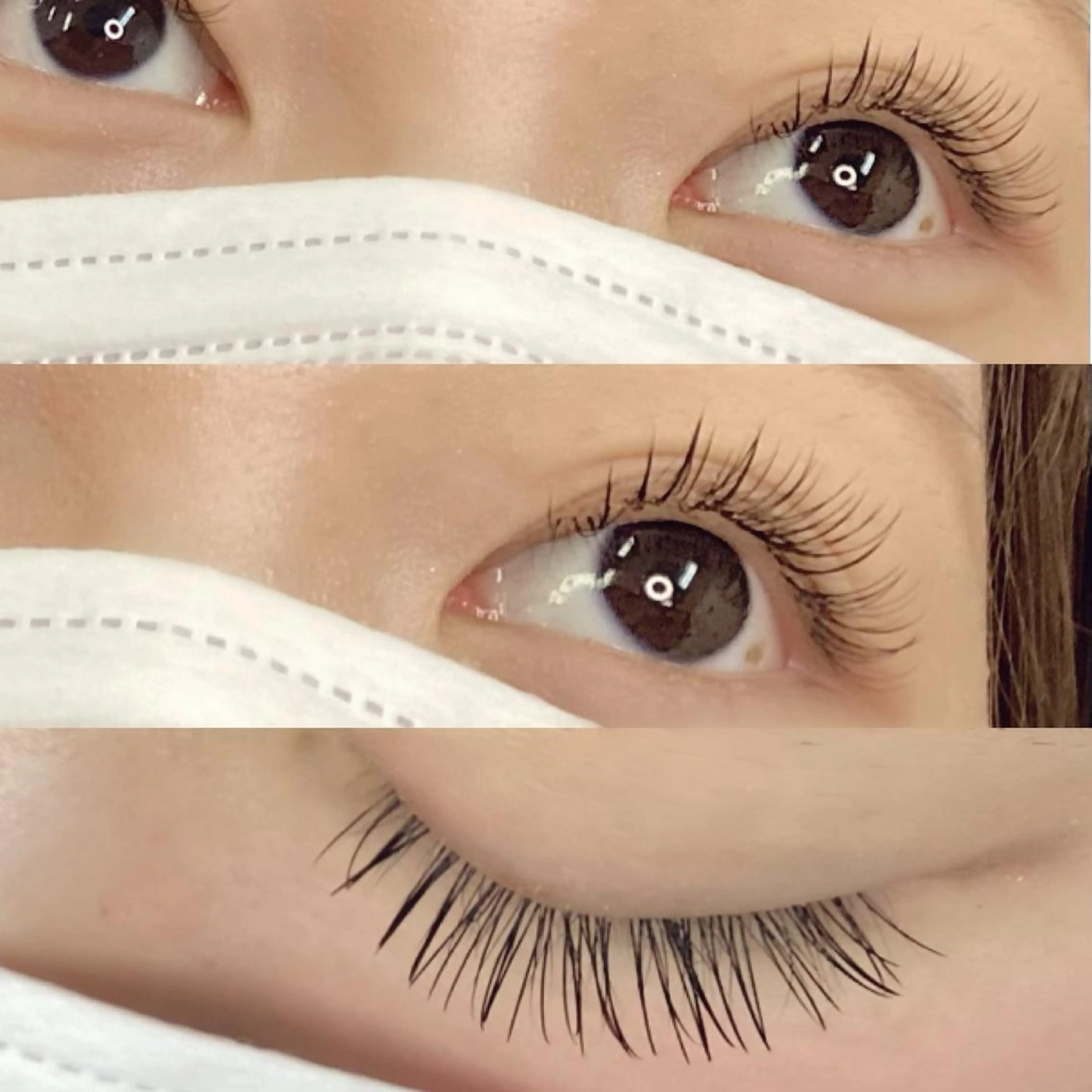 マツエク・マツパ フラットラッシュ 笠原 美里のマツエク・マツパデザイン