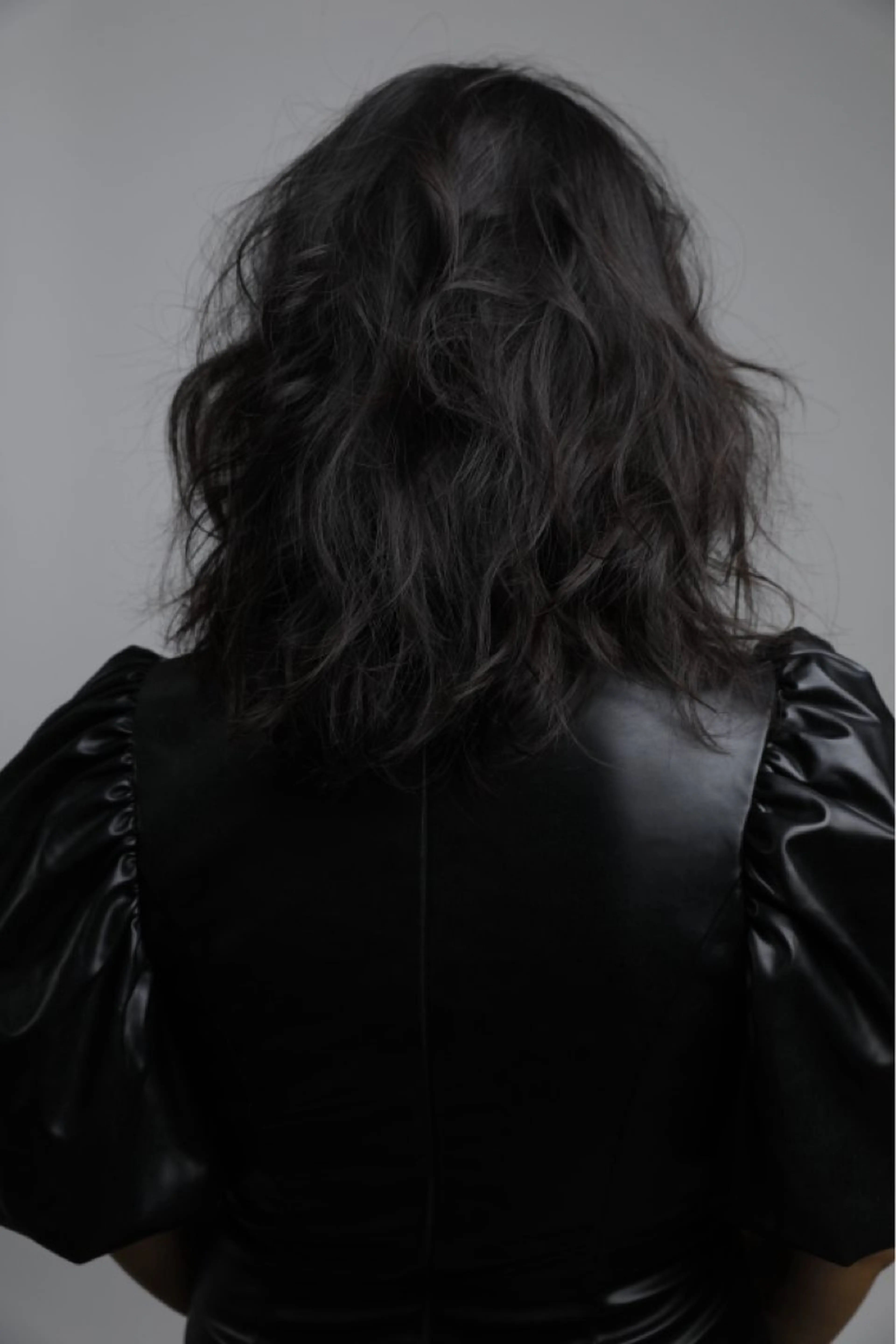 セミロング パーマ カット トリートメント 松下 倫子のヘアスタイル