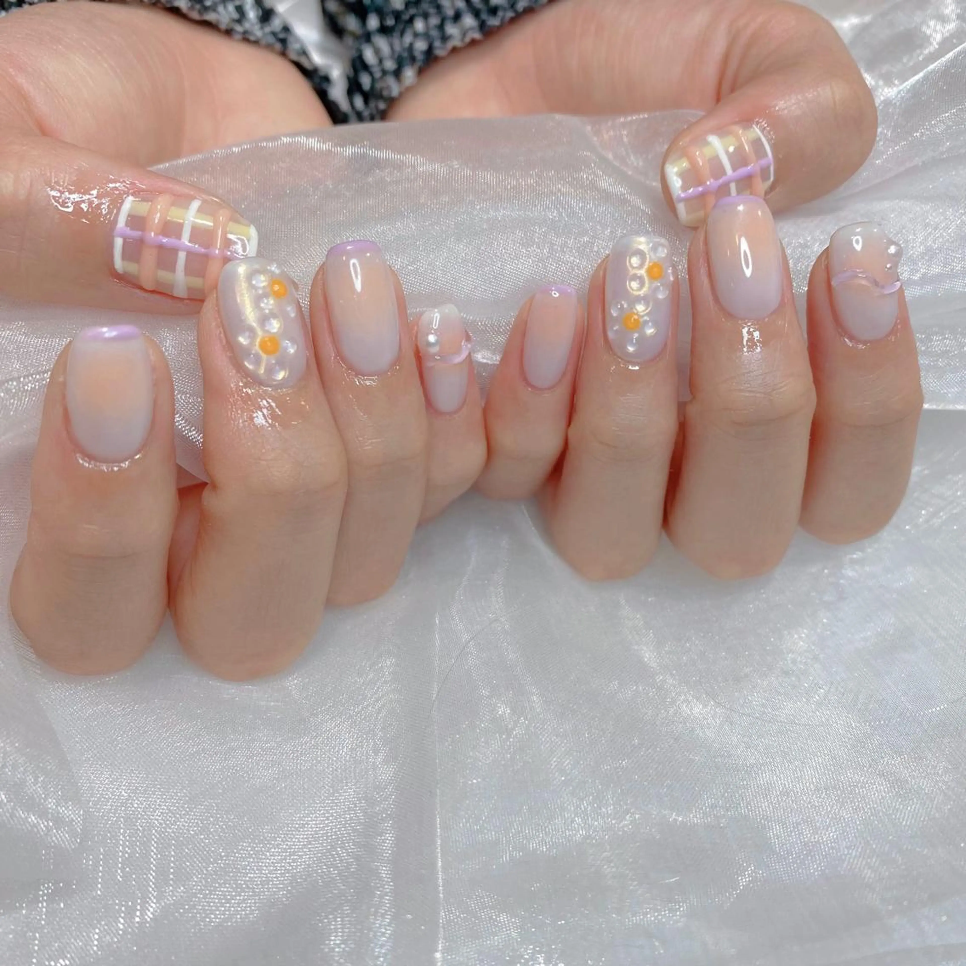 ネイル ハンドネイル ℝ𝕌𝕂𝔸 ✿のネイルデザイン