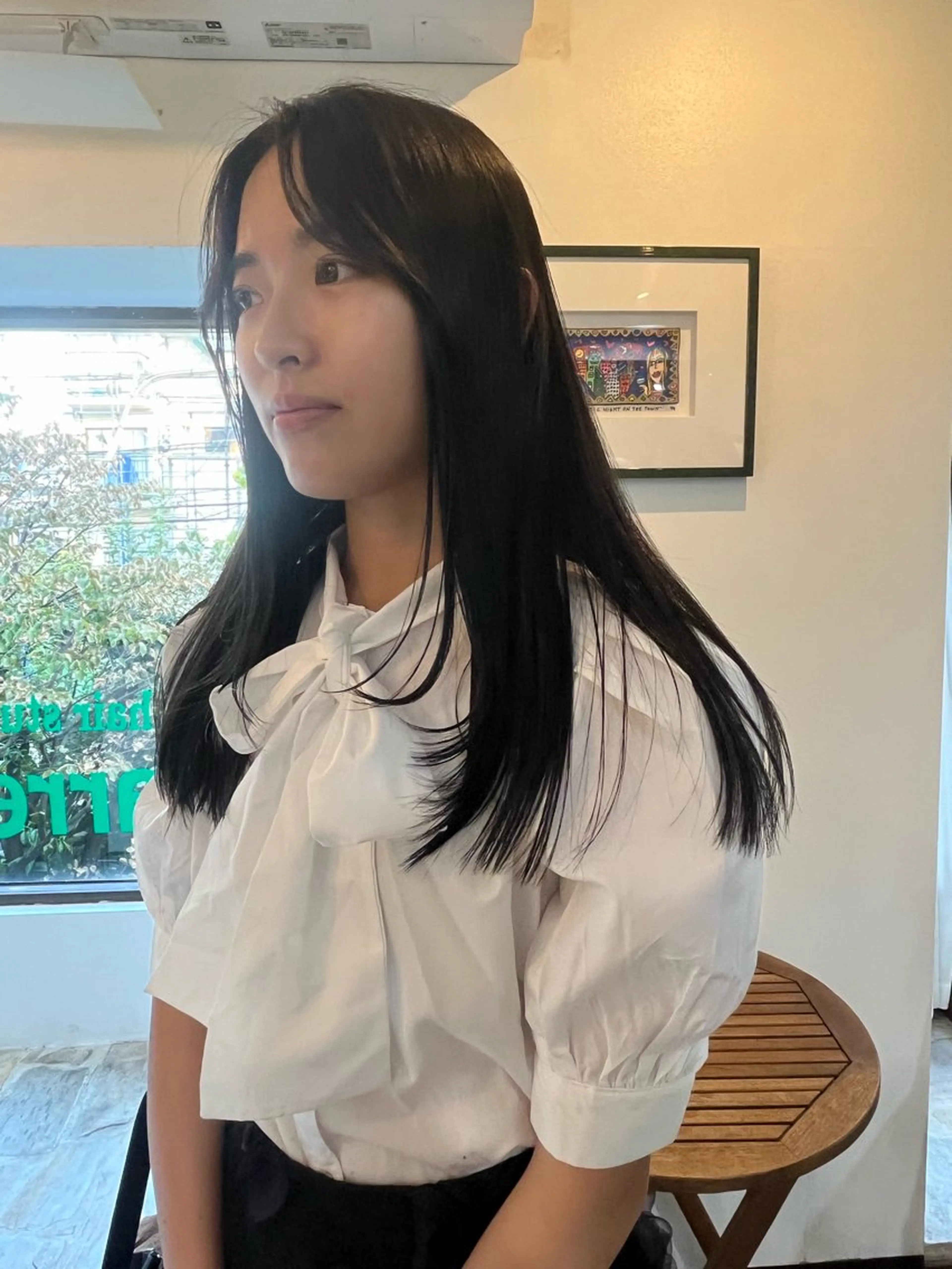 ロング 髪質改善 縮毛矯正 トリートメント 酸性ストレート 縮毛矯正 heir studio Baretta所属・山本 銀次郎のヘアスタイル