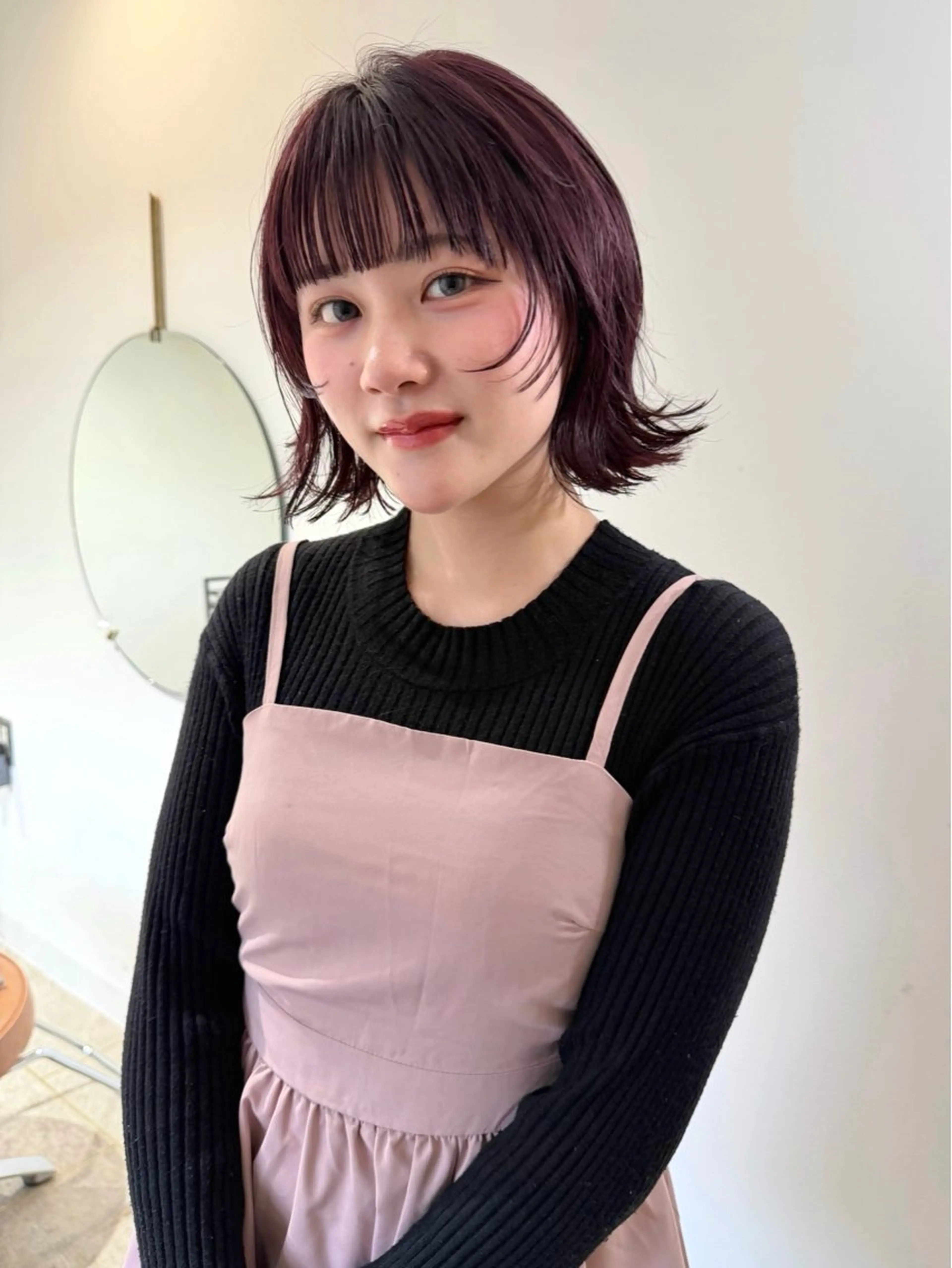 ショート カラー カット ヘアカラー トリートメント デザイン✨/レイヤー Kaito🐶/栄のヘアスタイル