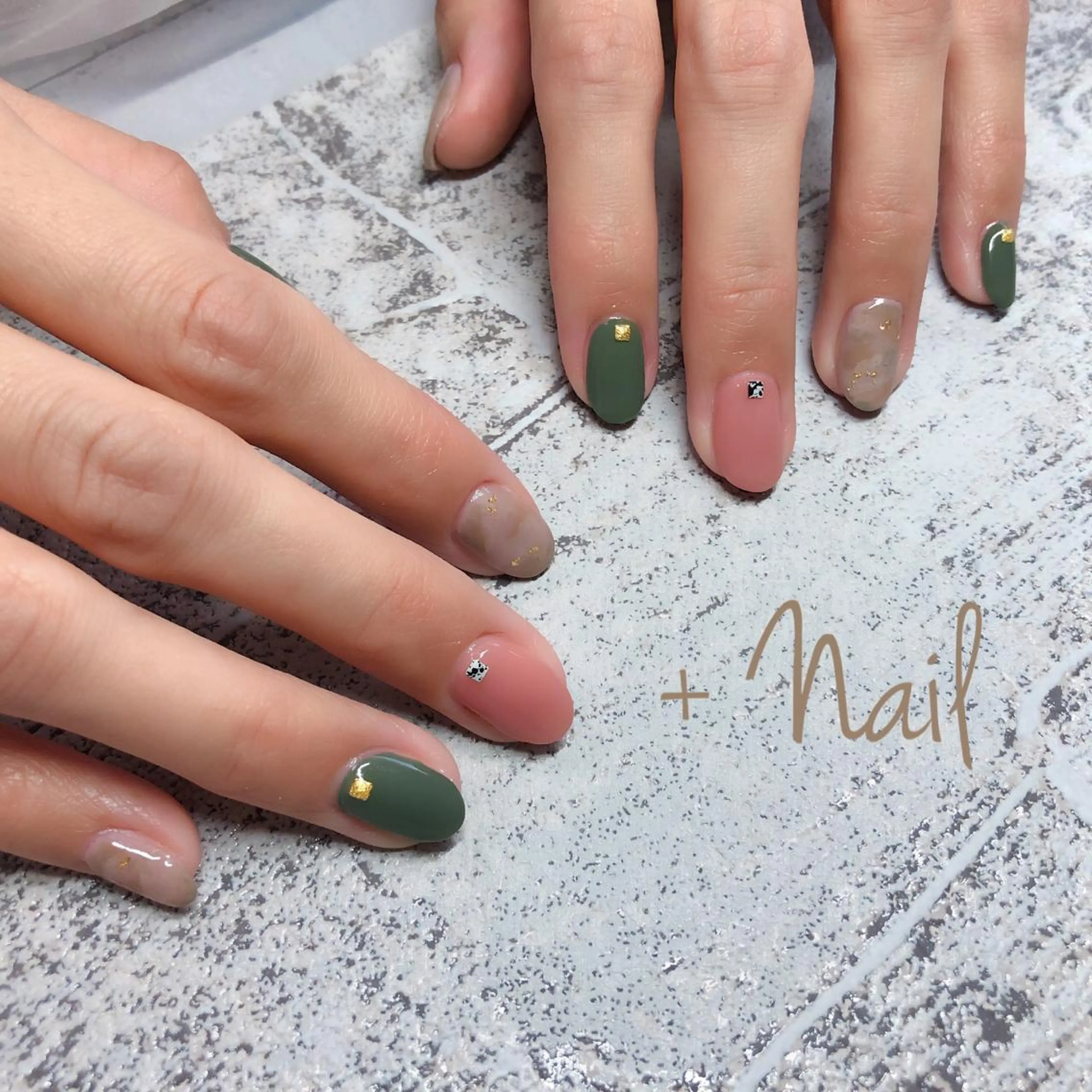 ネイル Aim* 深爪・自爪育成専門店のネイルデザイン