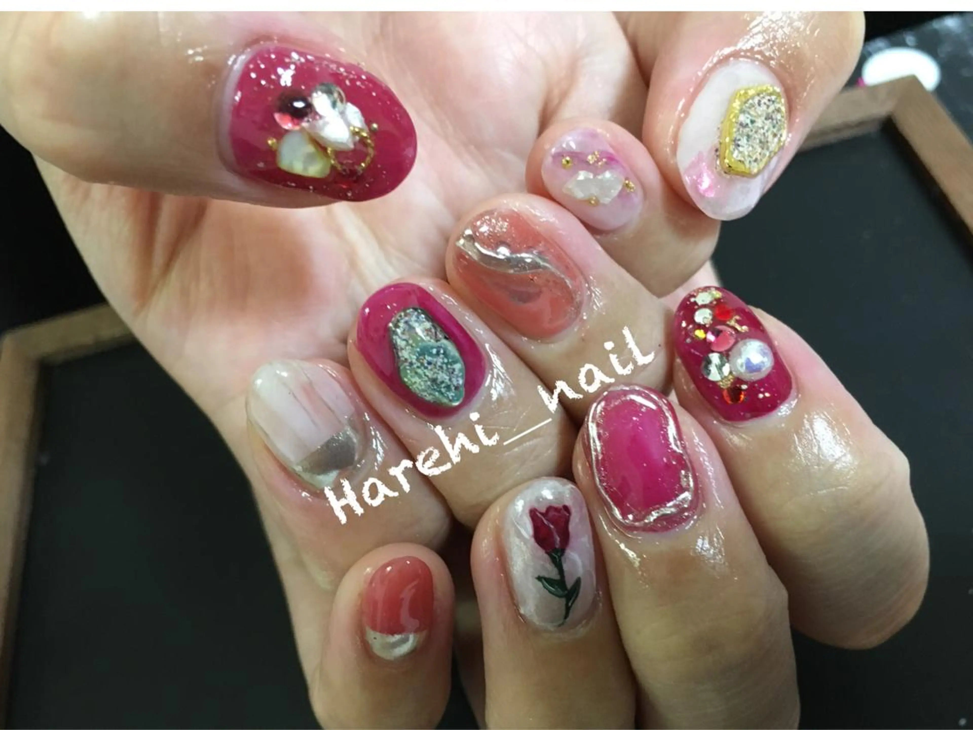 ネイル ハンドネイル Harehi_ nailのネイルデザイン