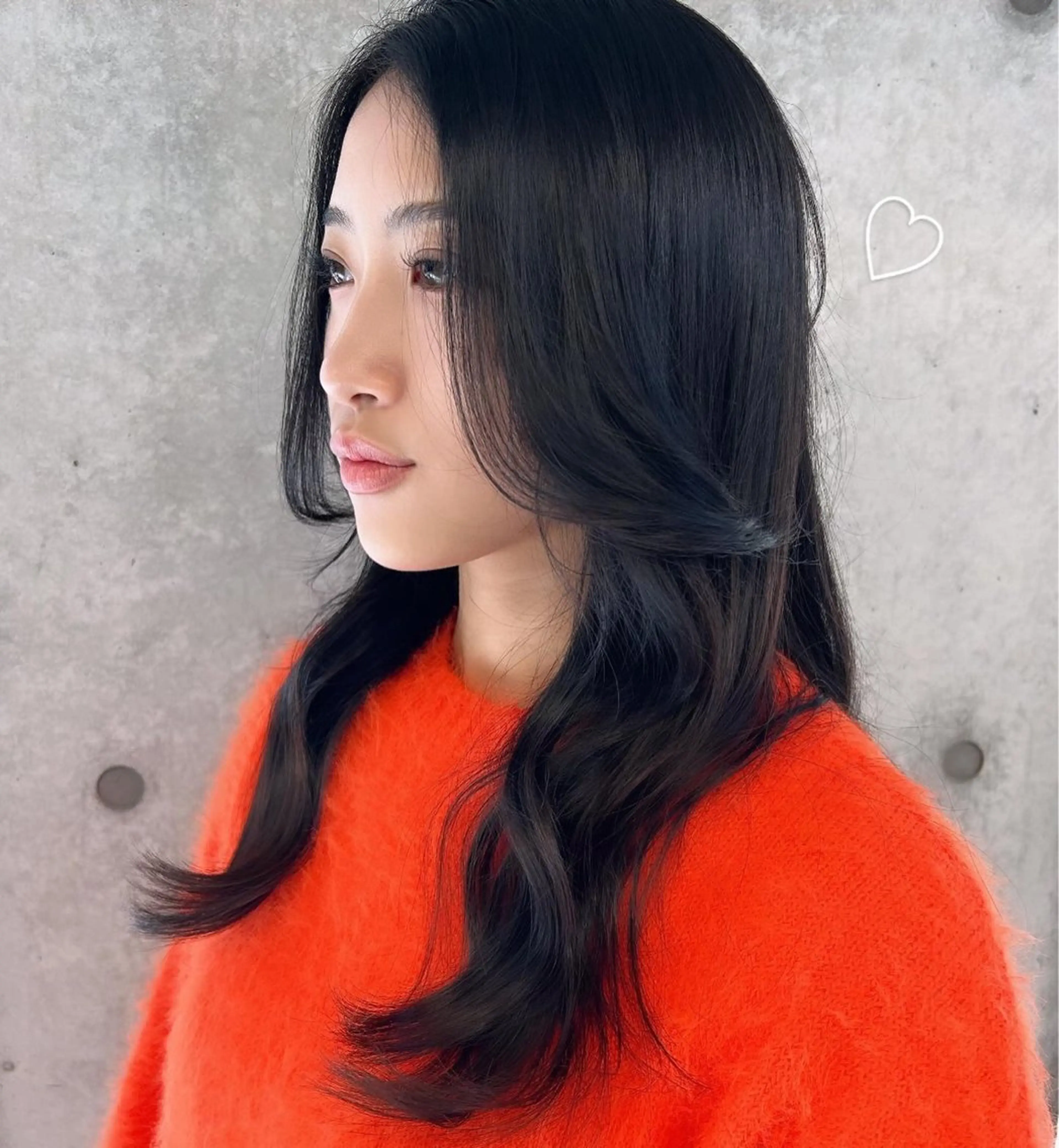 ロング 髪質改善 トリートメント にった みずきのヘアスタイル