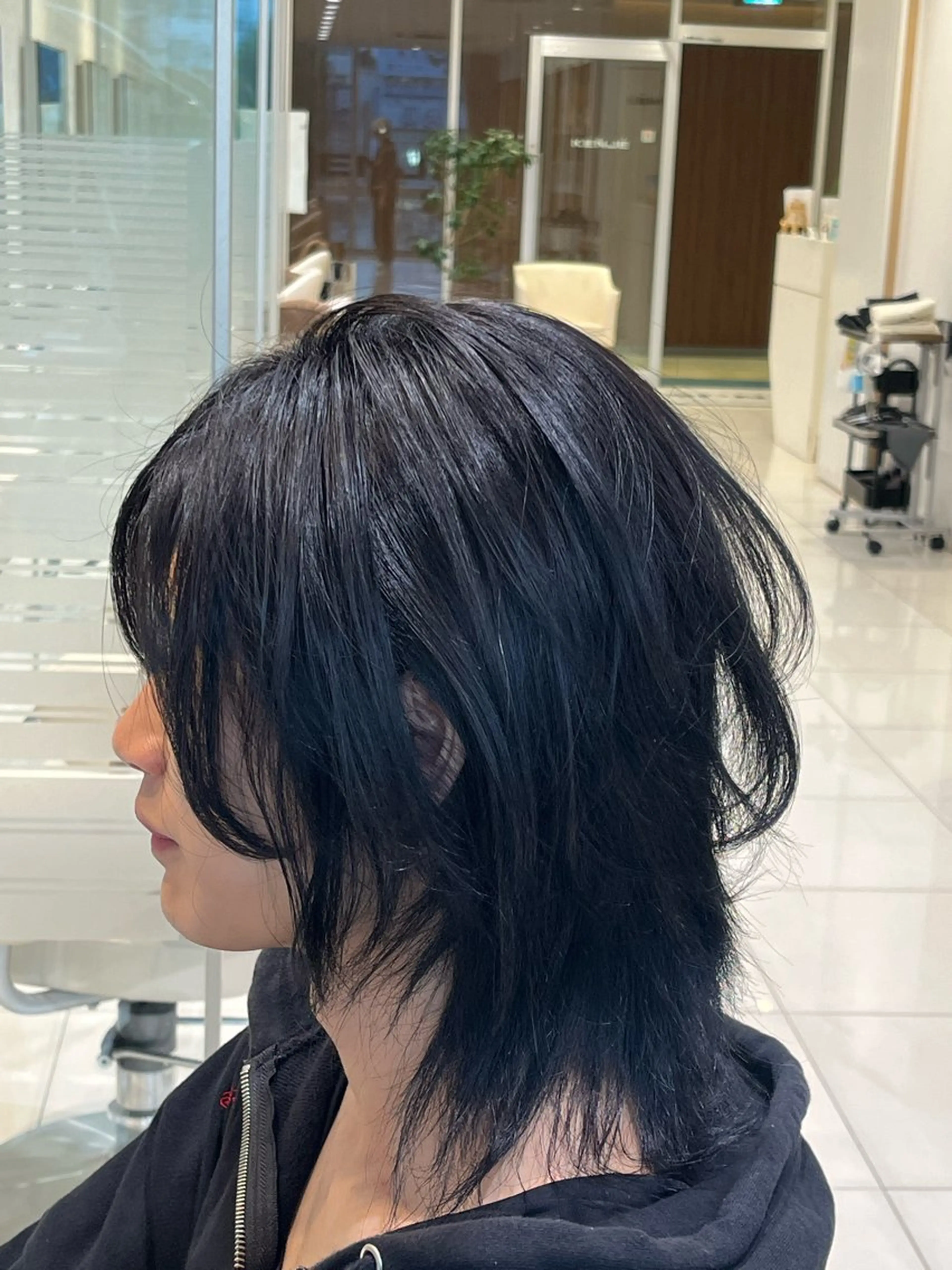 カラー メンズ ヘアカラー トリートメント 透明感/艶感カラー✨ 西澤駿のヘアスタイル