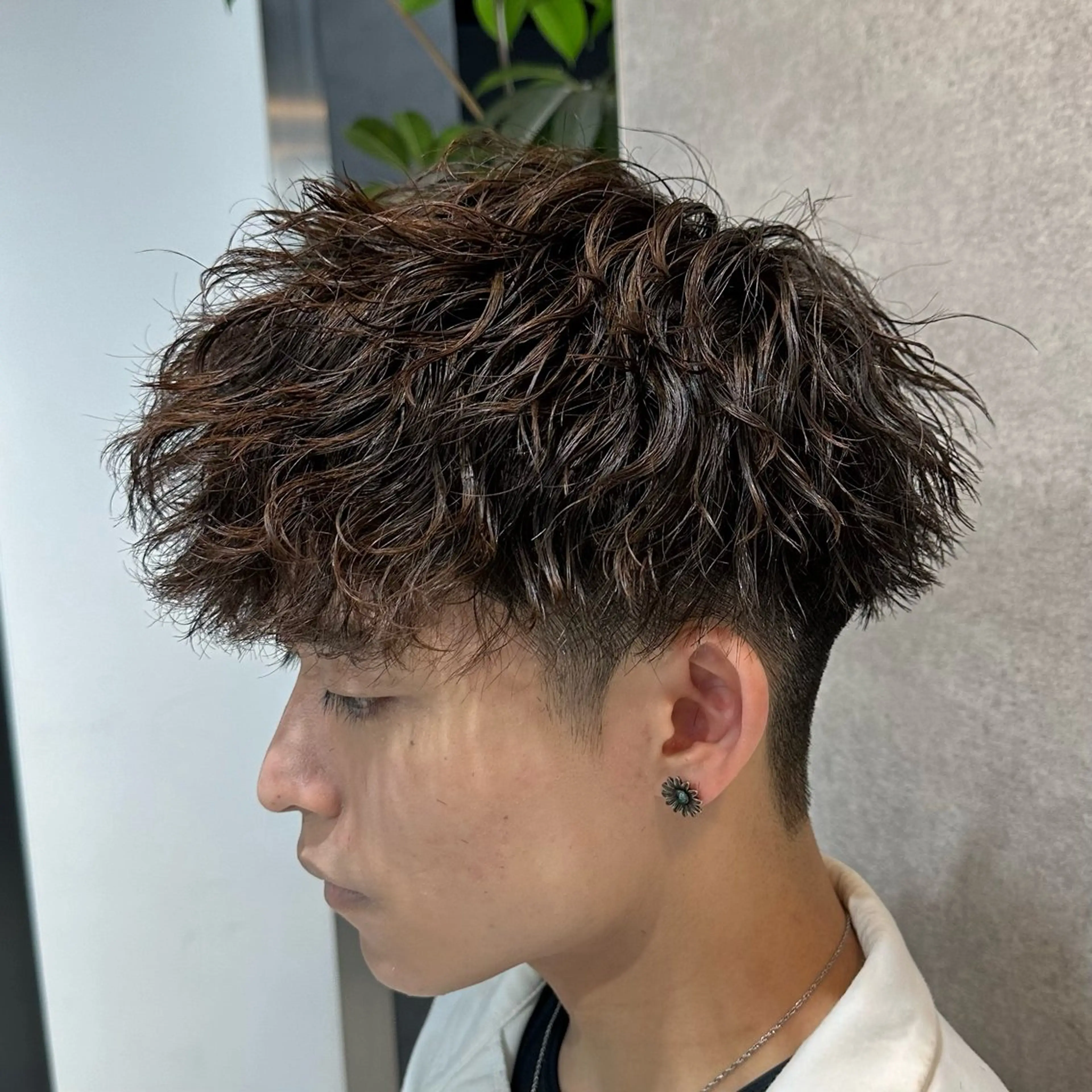 パーマ メンズ カット パーマ メンズパーマ全般/ 似合わせ/ジョウのヘアスタイル