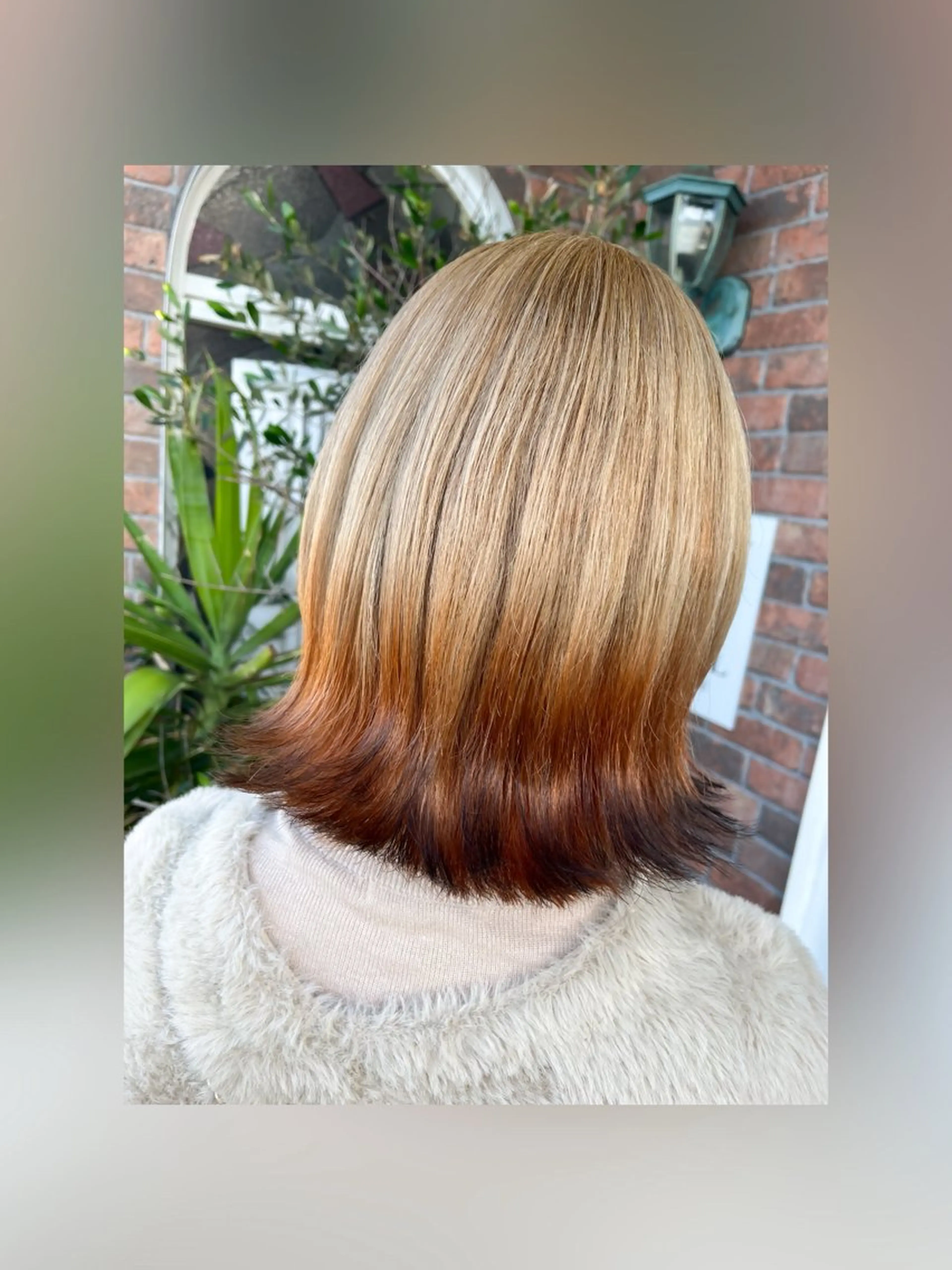 ミディアム カラー 狐カラー カット ヘアカラー YUIMARL 倉敷店🌸SAEのヘアスタイル