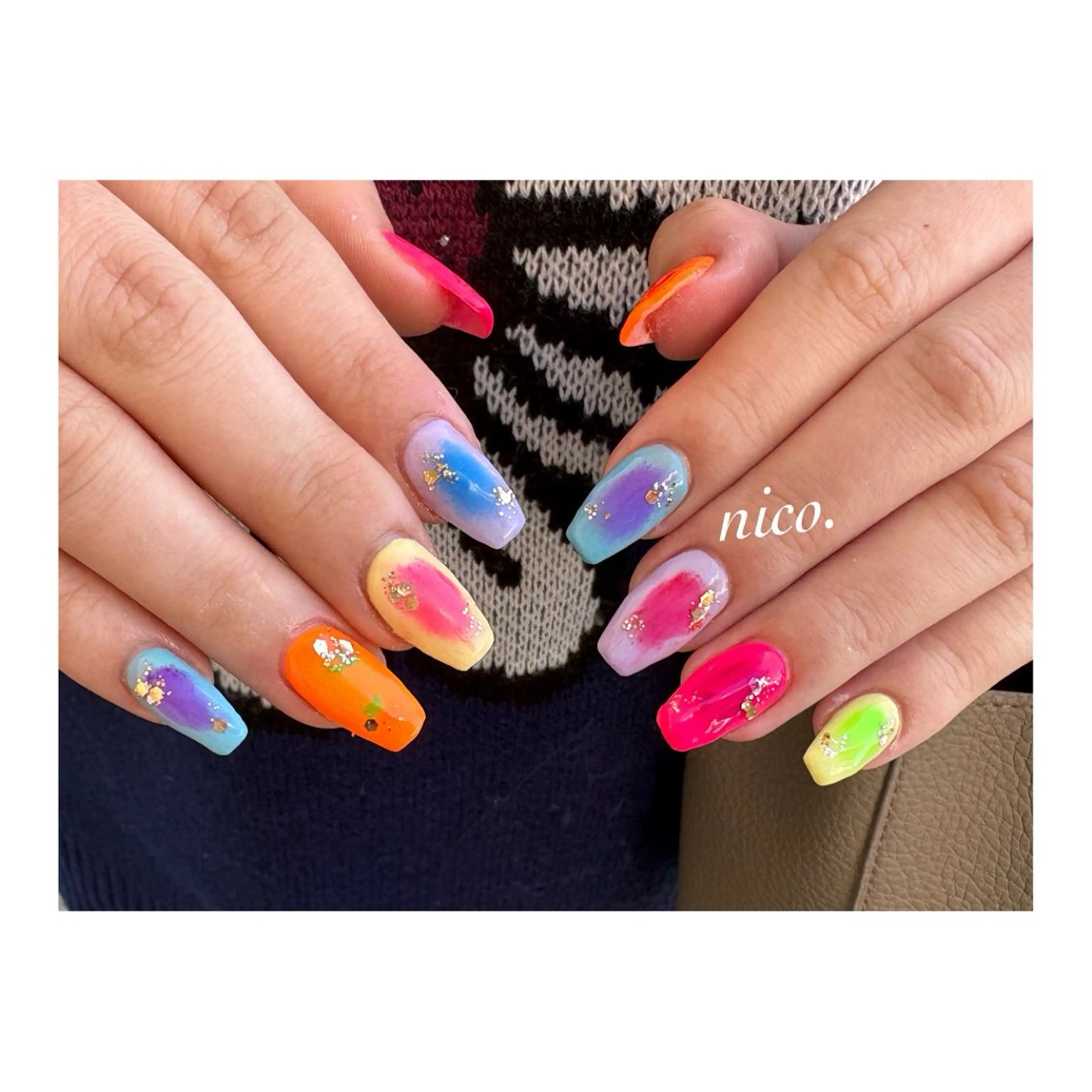 ネイル ハンドネイル フットネイル nailsalon nico.のネイルデザイン