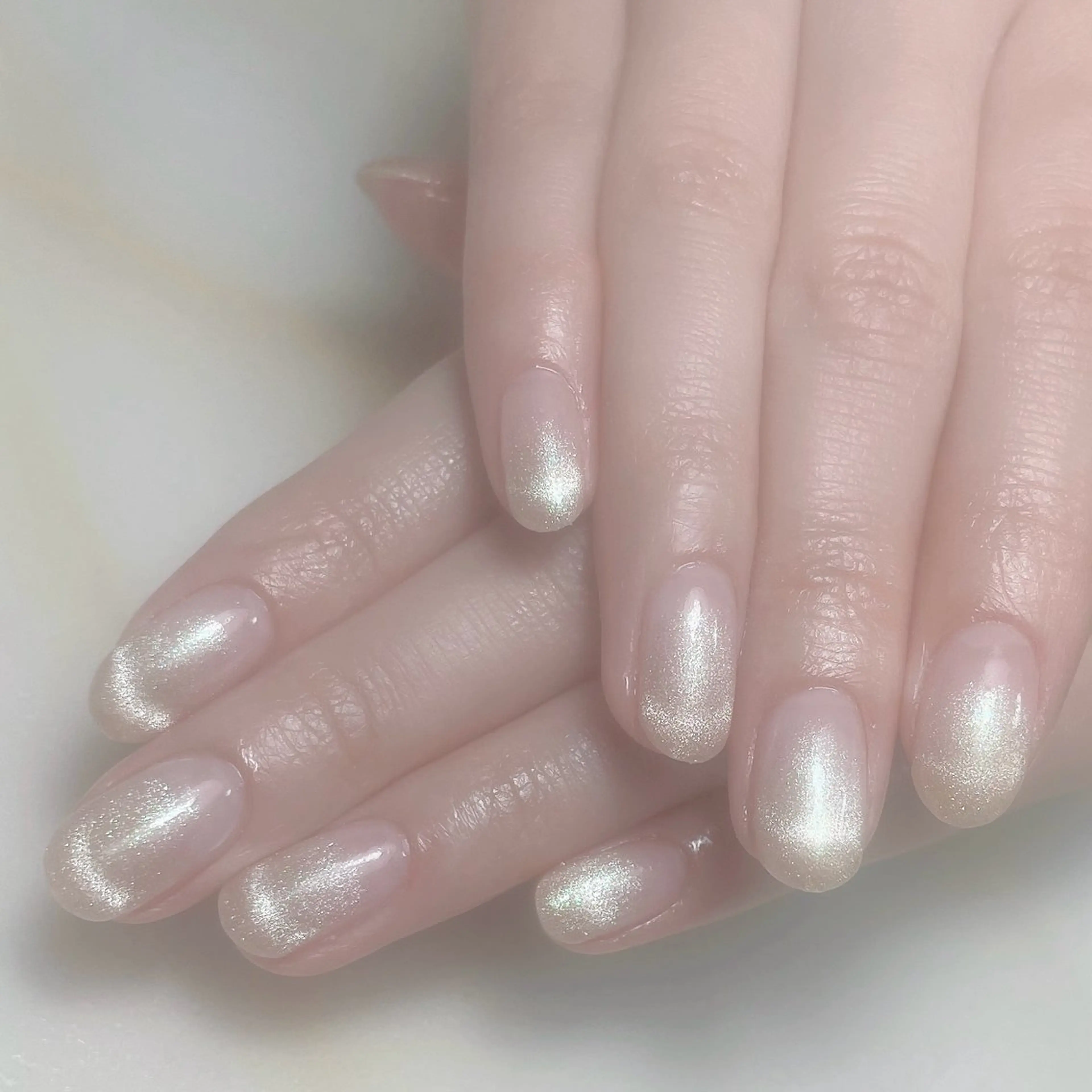 ネイル アートネイル フレンチネイル ジェルネイル グラデーション 韓国ネイル ハンドネイル 久保田 マリコのネイルデザイン