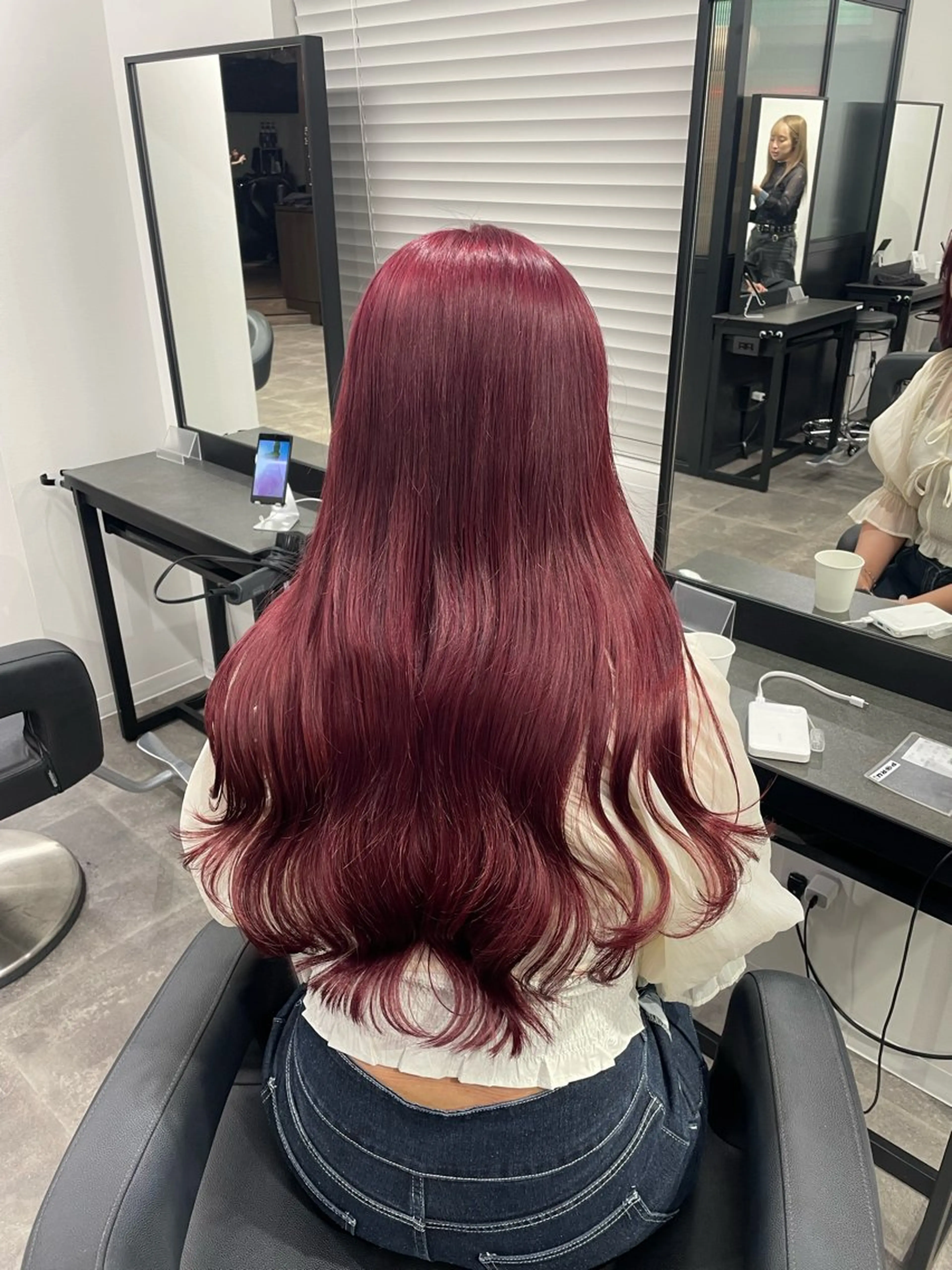 ロング カラー 🎀暖色/ラベンダー /paru🤍のヘアスタイル