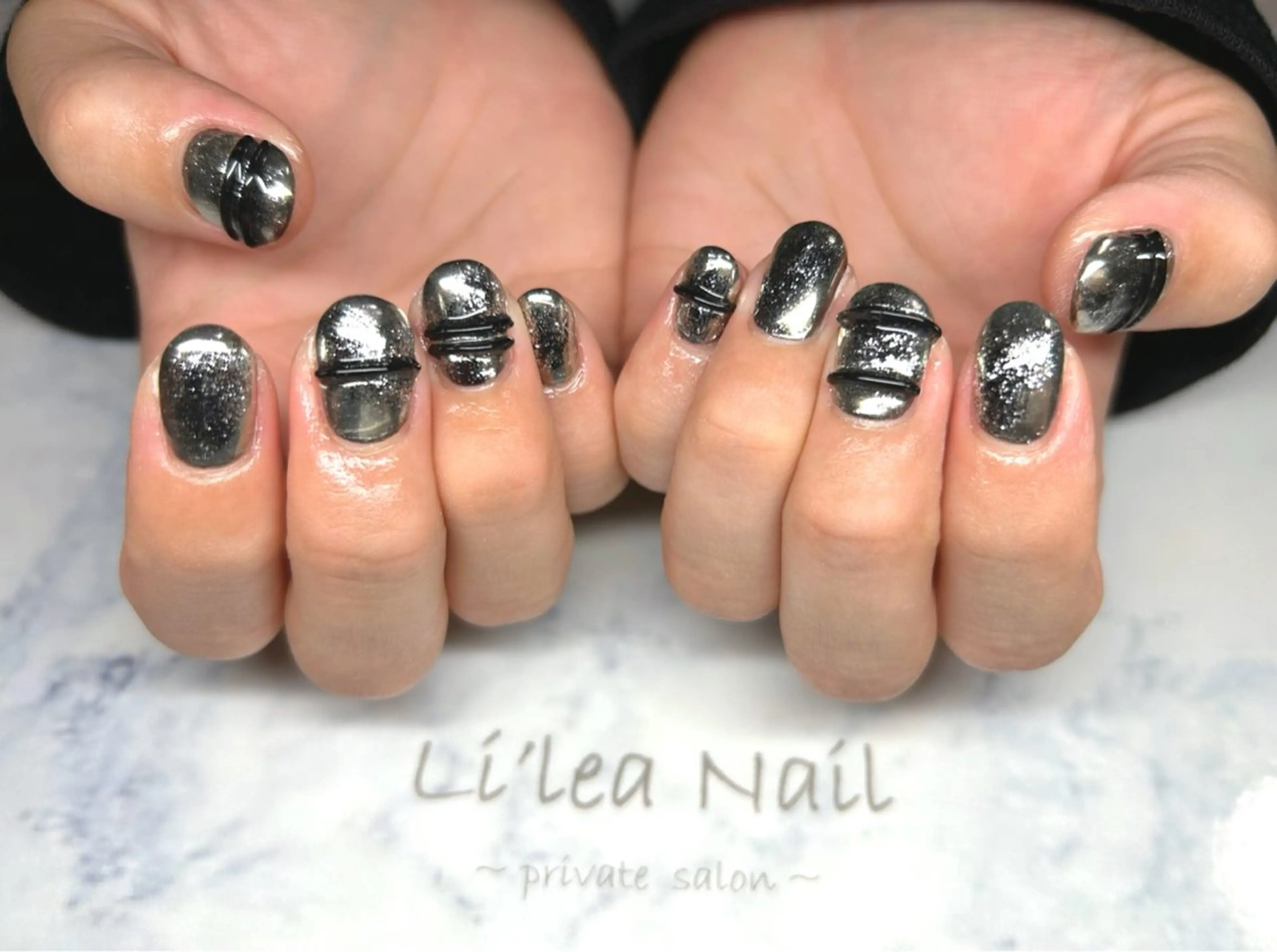 ネイル ハンドネイル Li'leaNail AINAのネイルデザイン