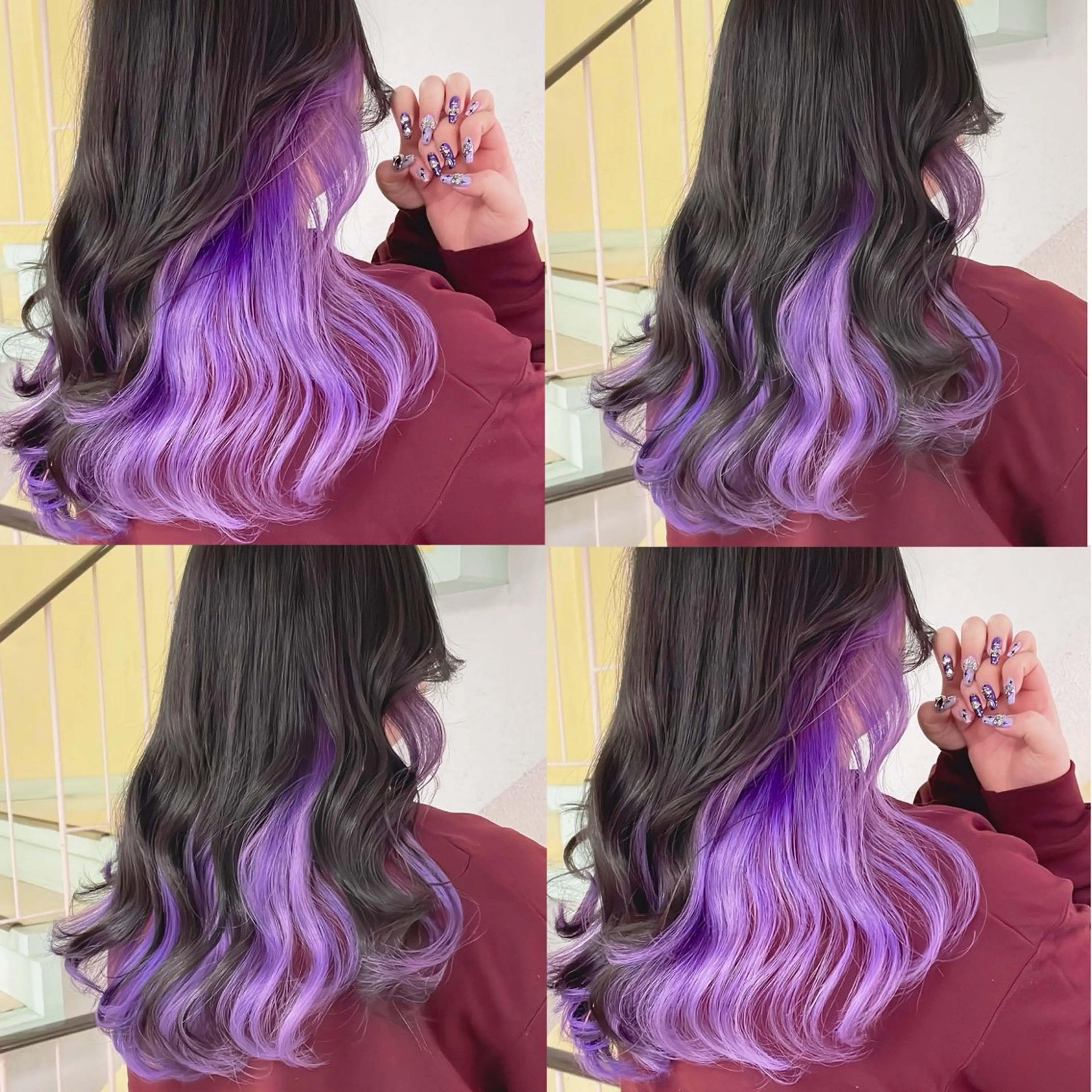 カラー ヘアカラー トリートメント 渋谷:インナーカラー ／🍒エリカ🍒のヘアスタイル