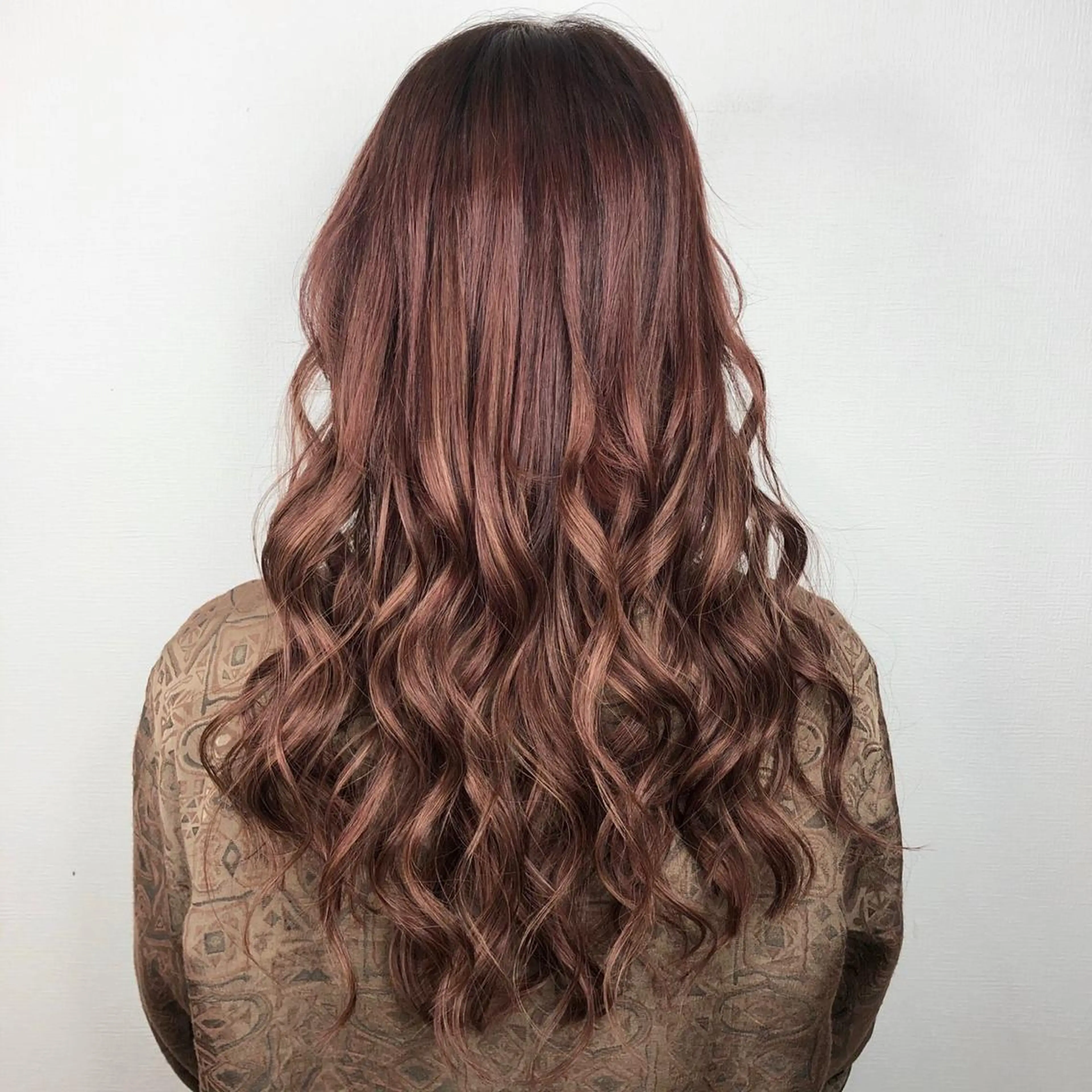 ロング カラー ヘアアレンジ カット エクステ 韓国レイヤーカット/ 儚げカラーチナツのヘアスタイル