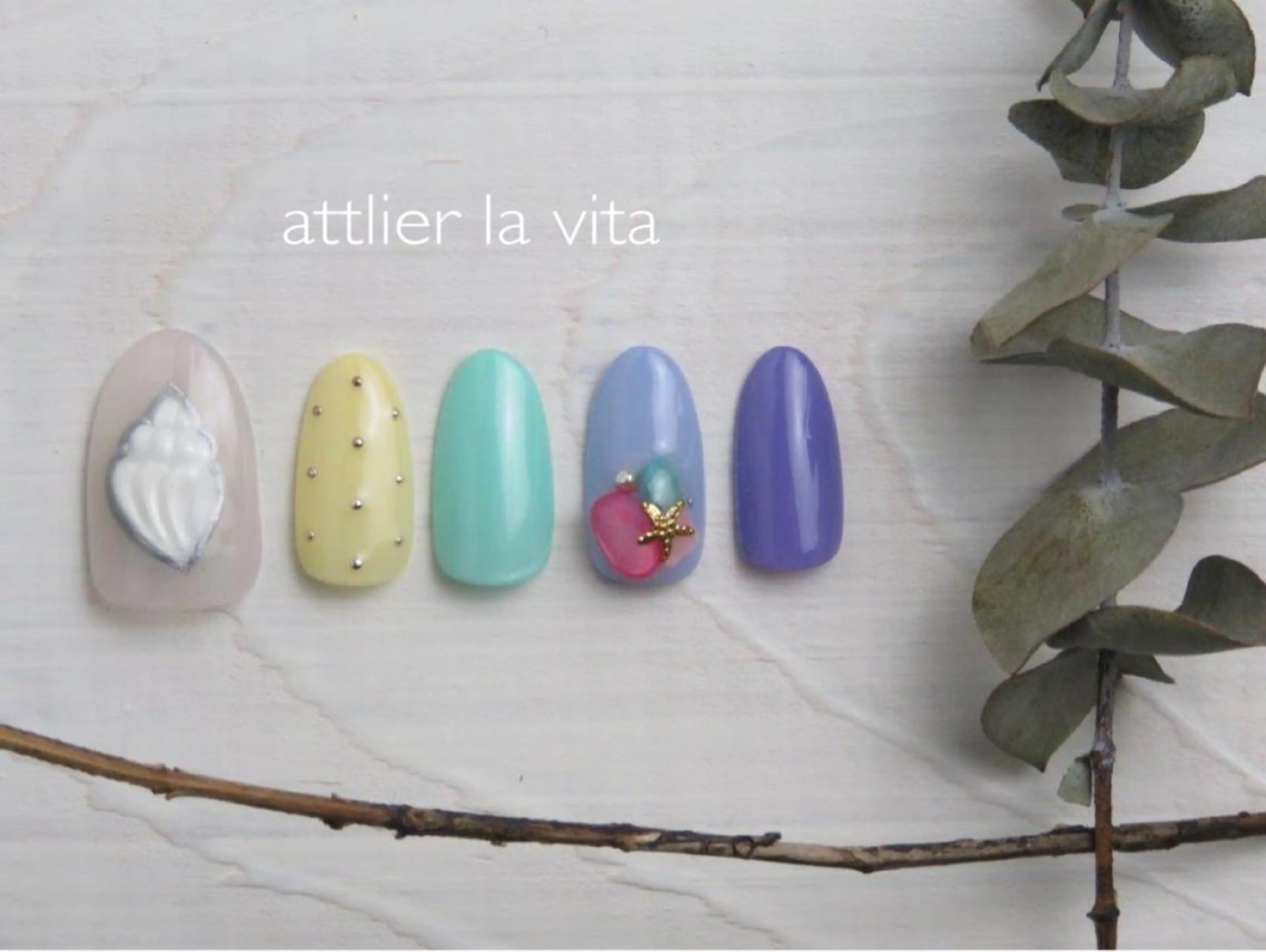 ネイル ハンドネイル atelier la vita所属・lavita. mimuraのネイルデザイン