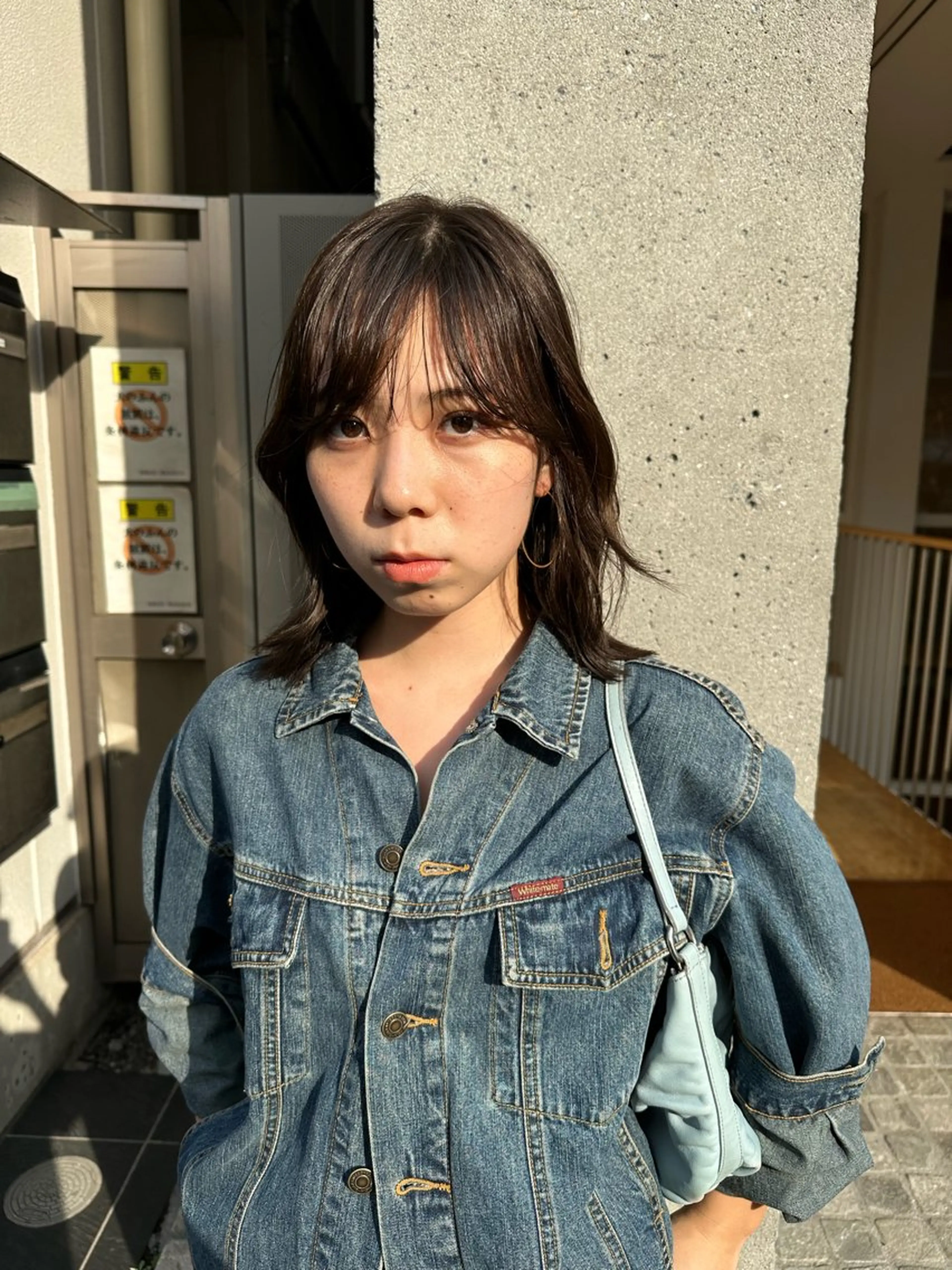 ミディアム カラー 似合わせカット /パーマ岡本淳平のヘアスタイル