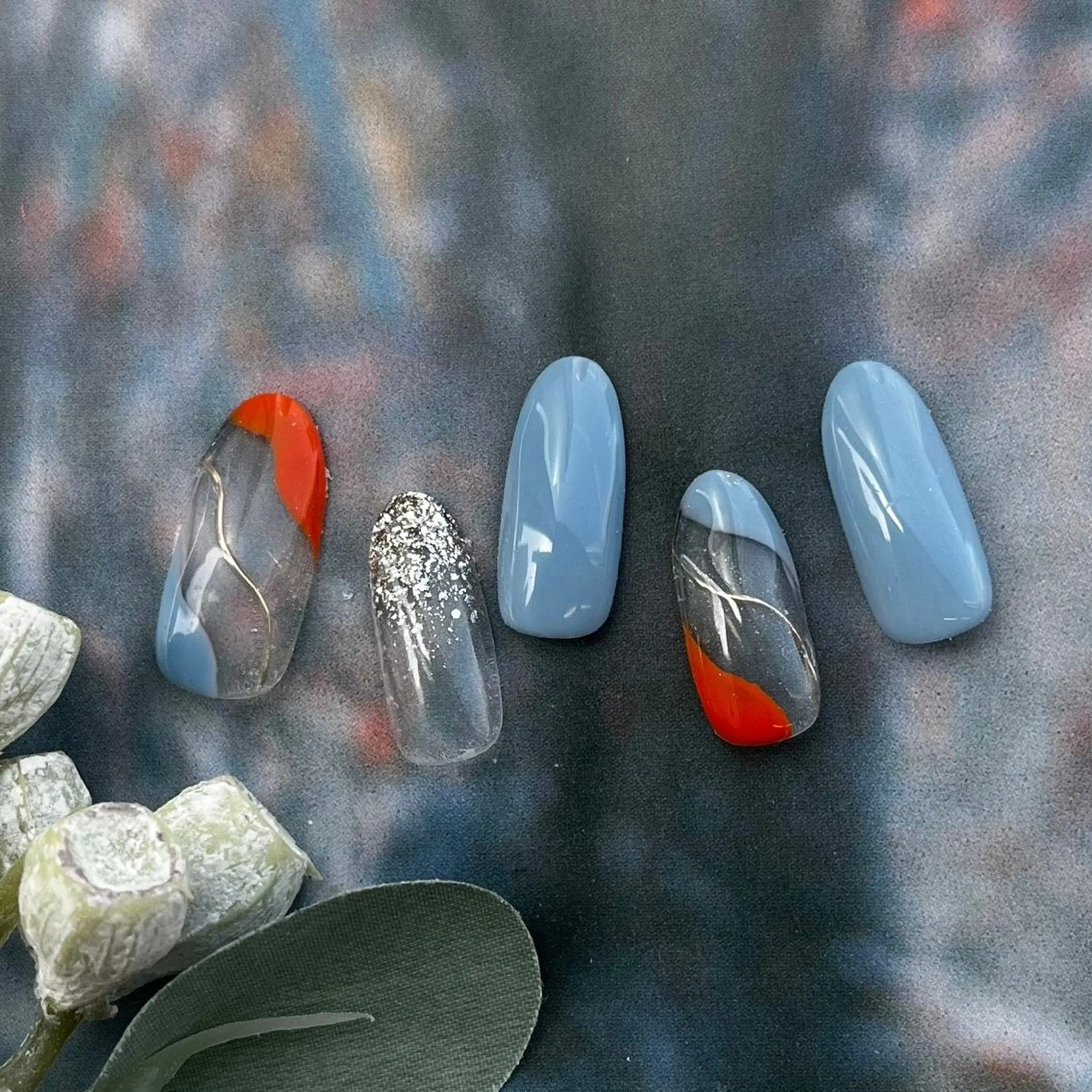 ネイル アートネイル シンプルネイル ネイルチップ ⭐︎休業中の練習⭐︎ JNA認定講師髙橋のネイルデザイン