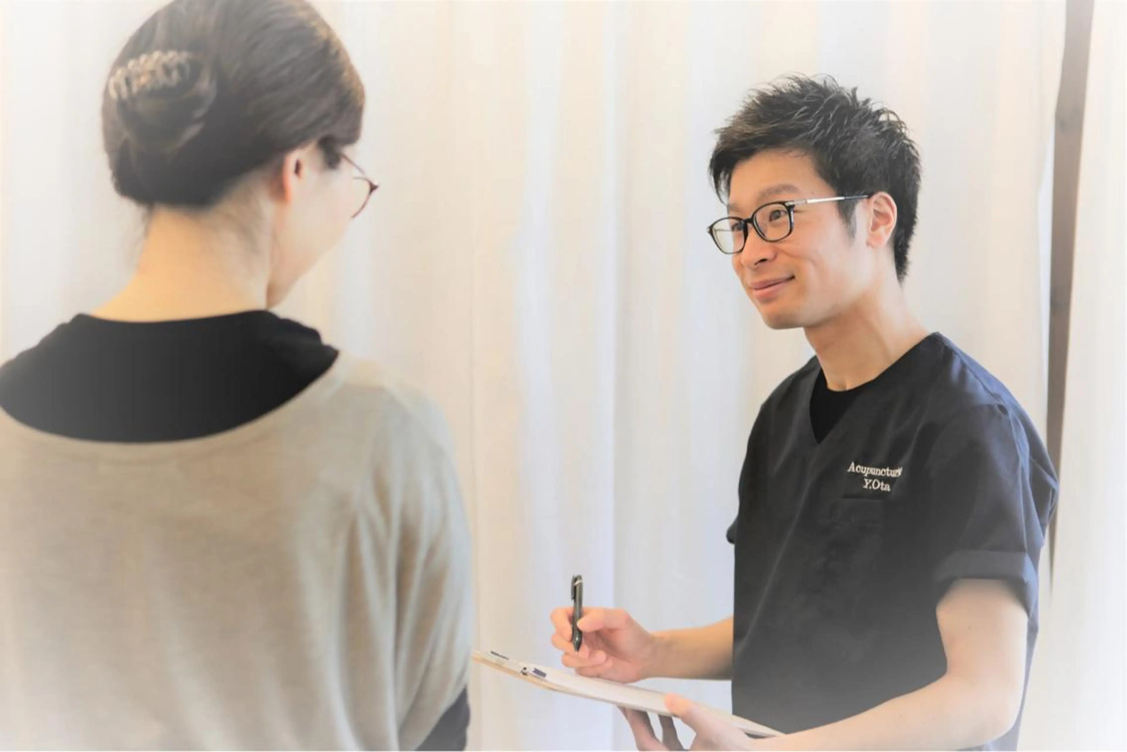 妙蓮寺ゆう鍼灸院所属・太田祐志 /中医美容鍼のエステ・リラクイメージ