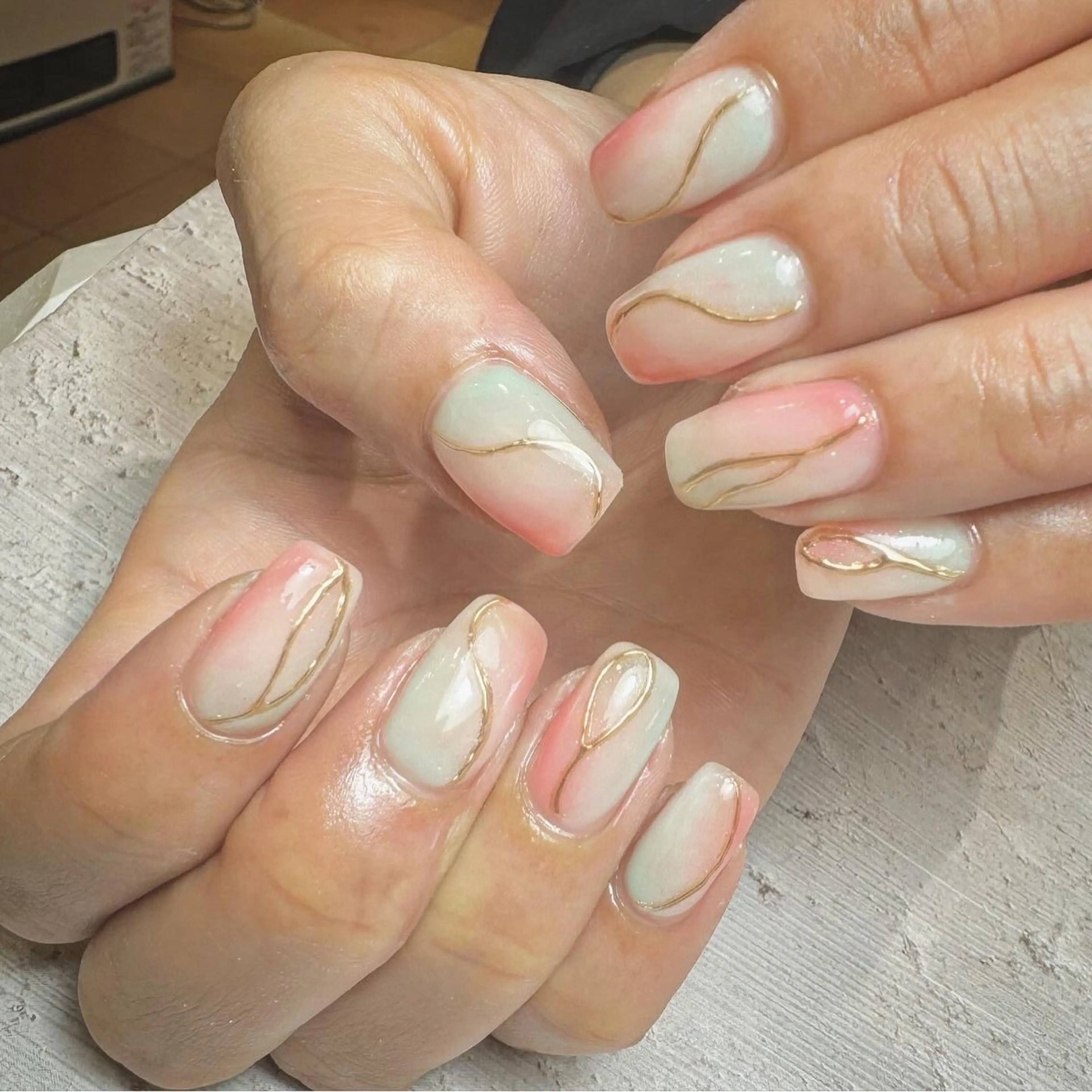 ネイル ハンドネイル nail&eyelash mate所属・京都/東向日/桂 ayumiのネイルデザイン