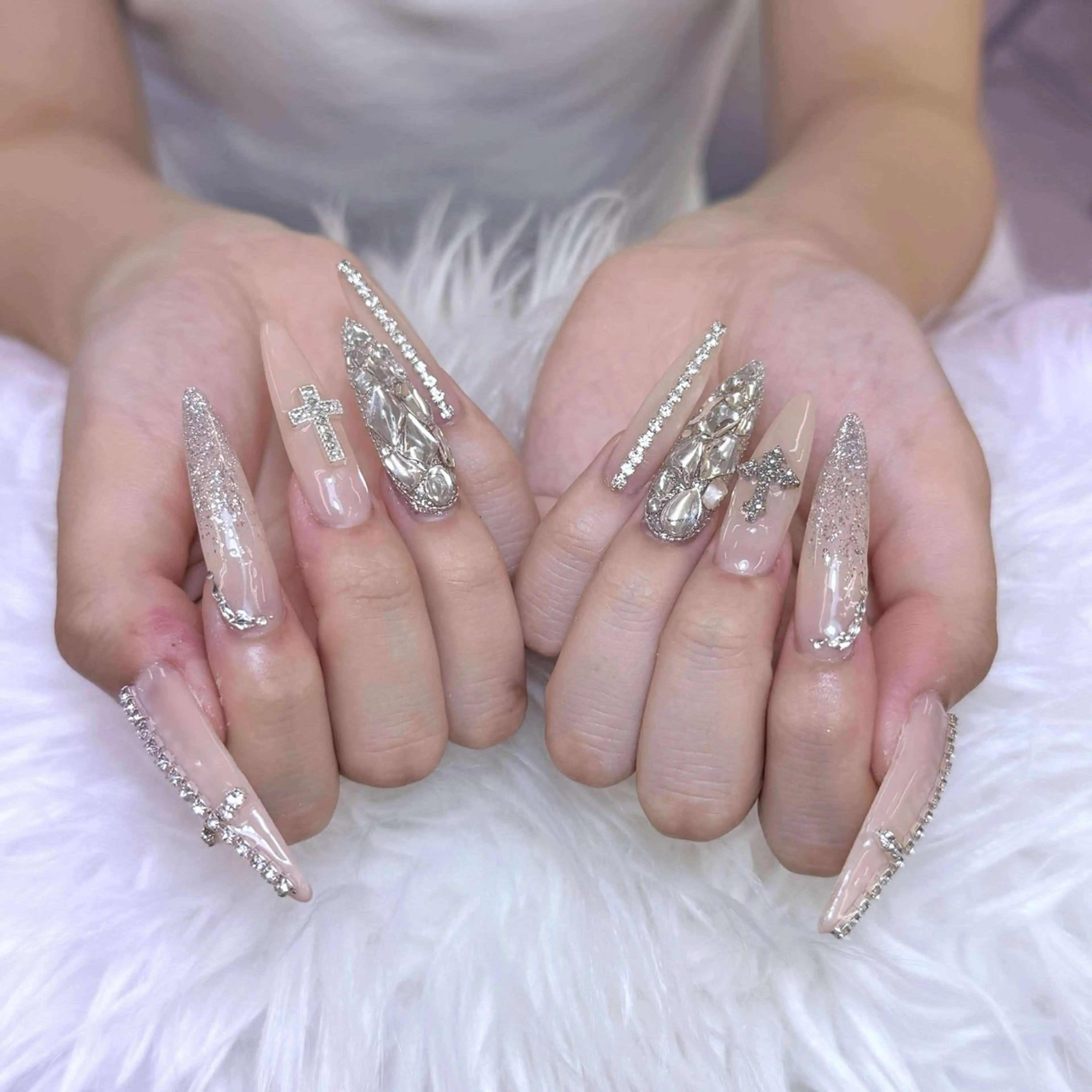 ネイル ハンドネイル ANH NAIL ゴテゴテ専門店💎のネイルデザイン