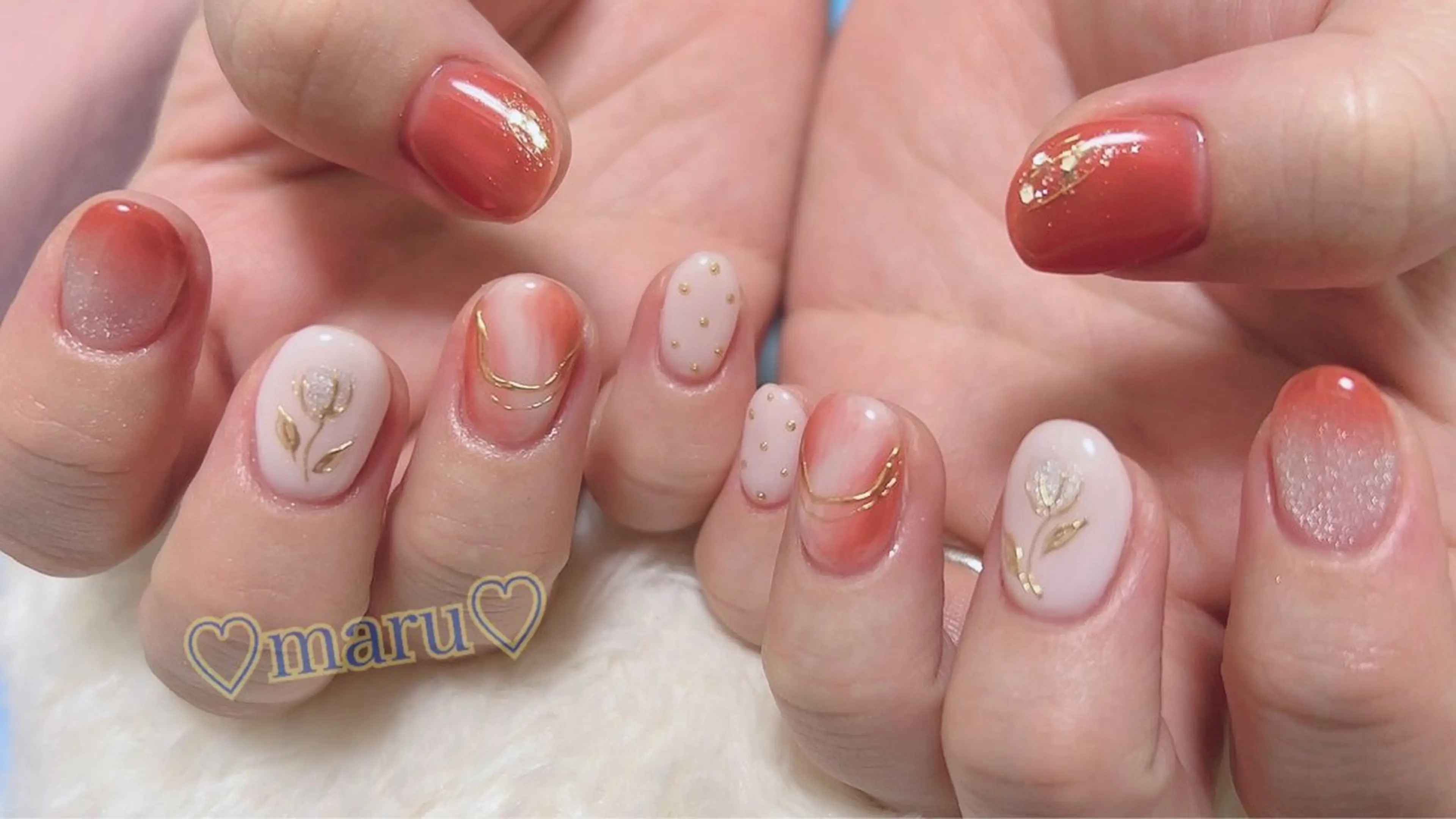 ネイル ハンドネイル フットネイル まるみ ♡のその他イメージ