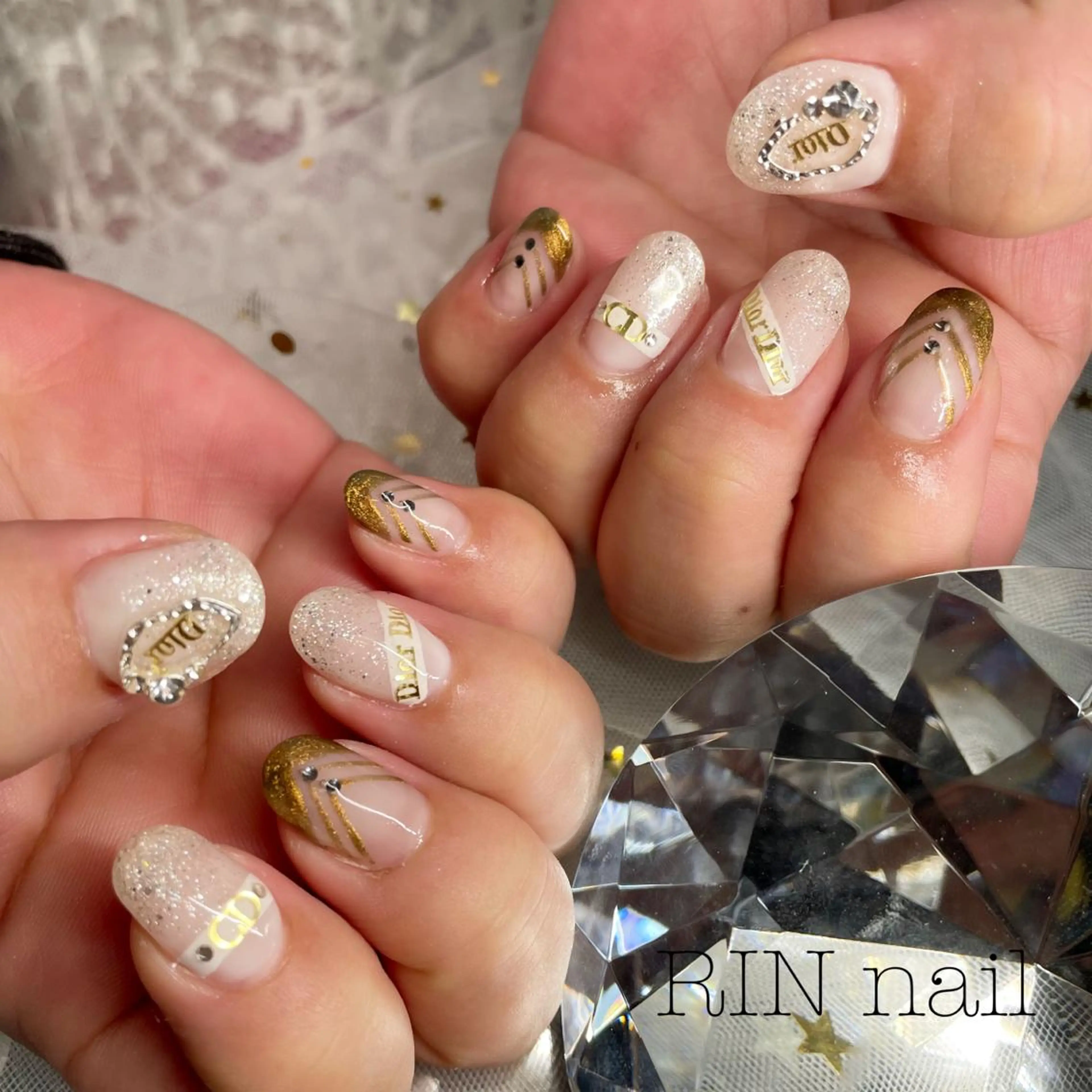 ネイル ハンドネイル ハンドケア RIN HOMEnailのネイルデザイン