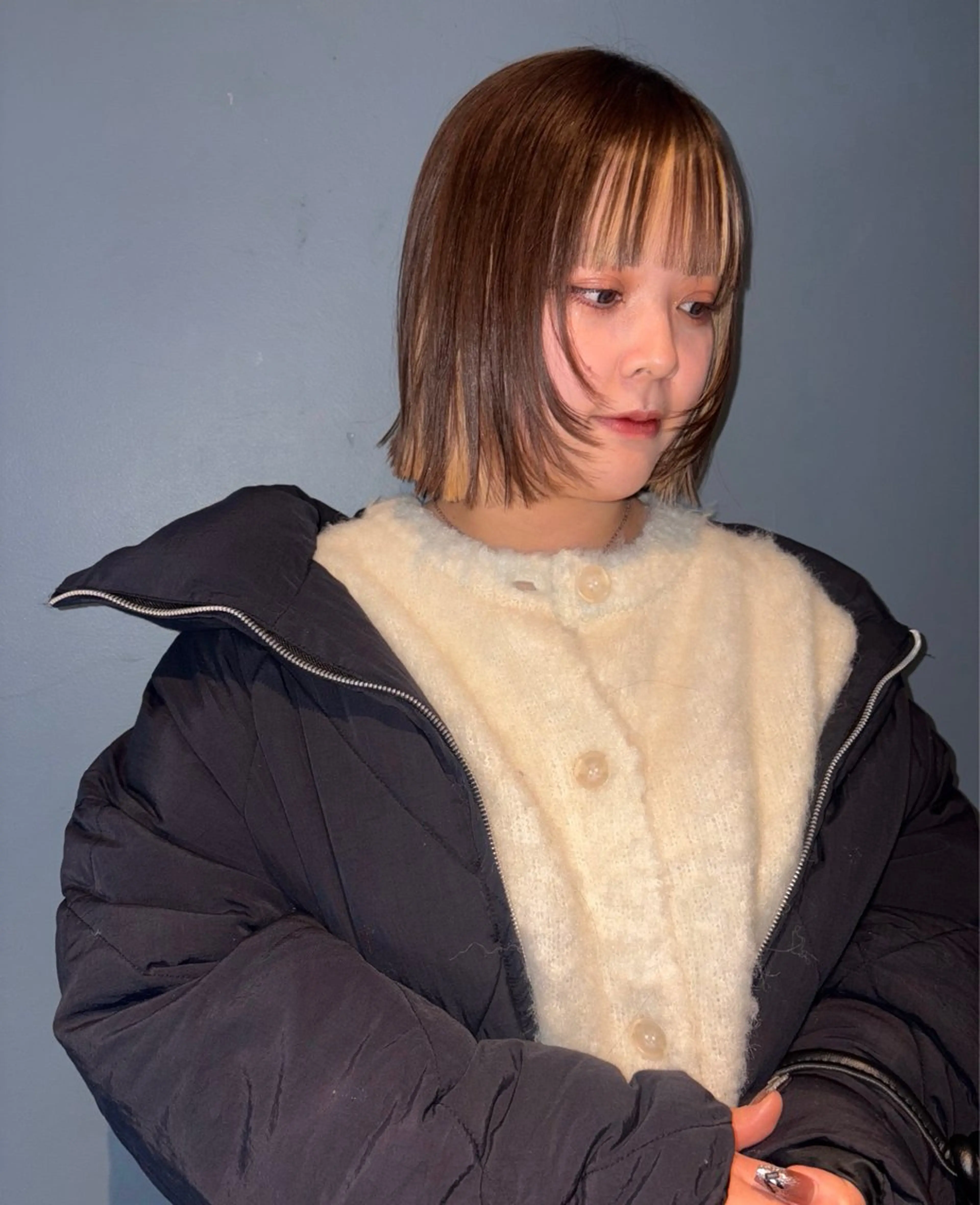 ショート カット ヘアカラー ボブカット Niina🩰のヘアスタイル