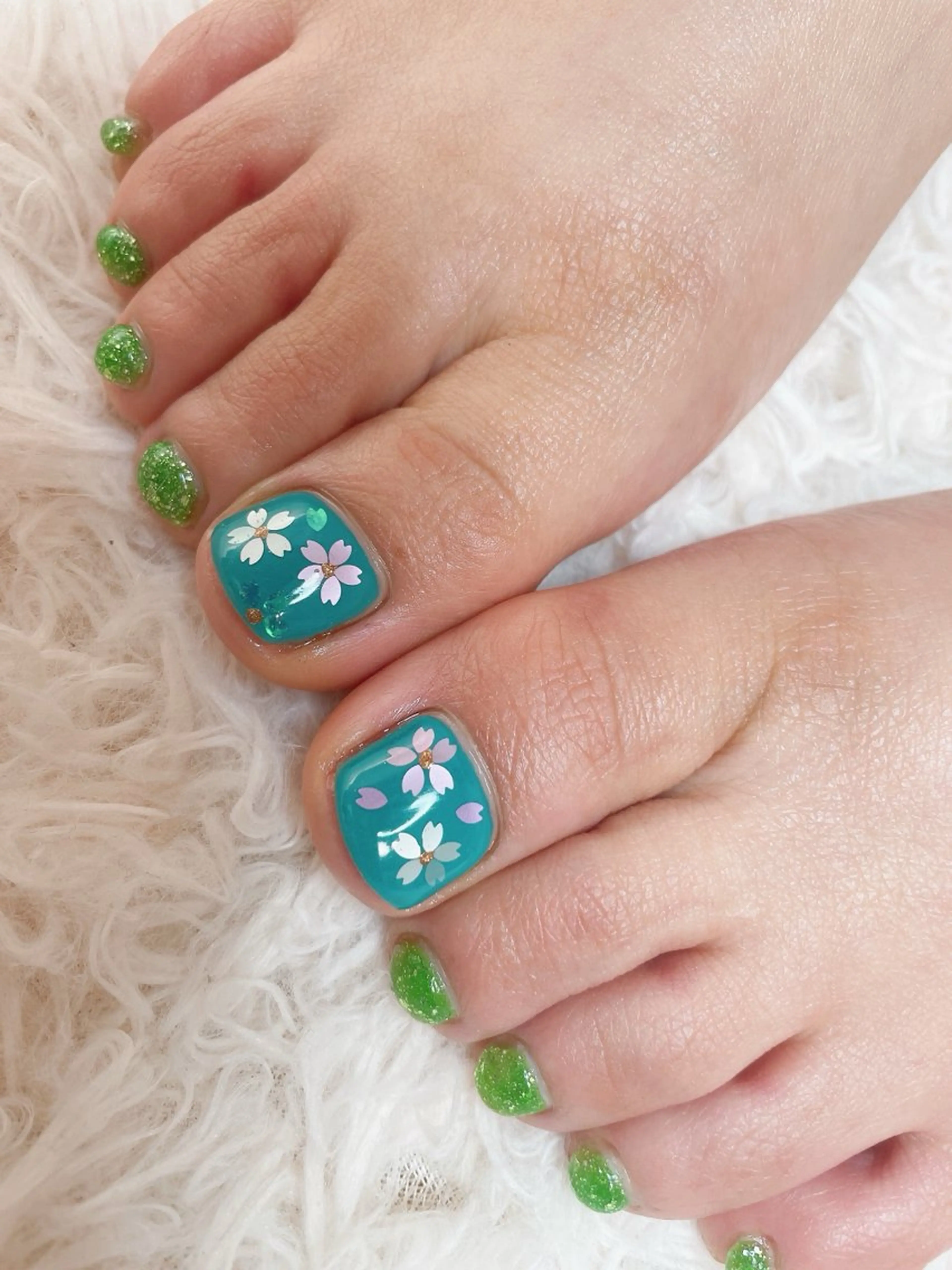 ネイル 桜ネイル ハンドネイル nailsalon Rinのネイルデザイン