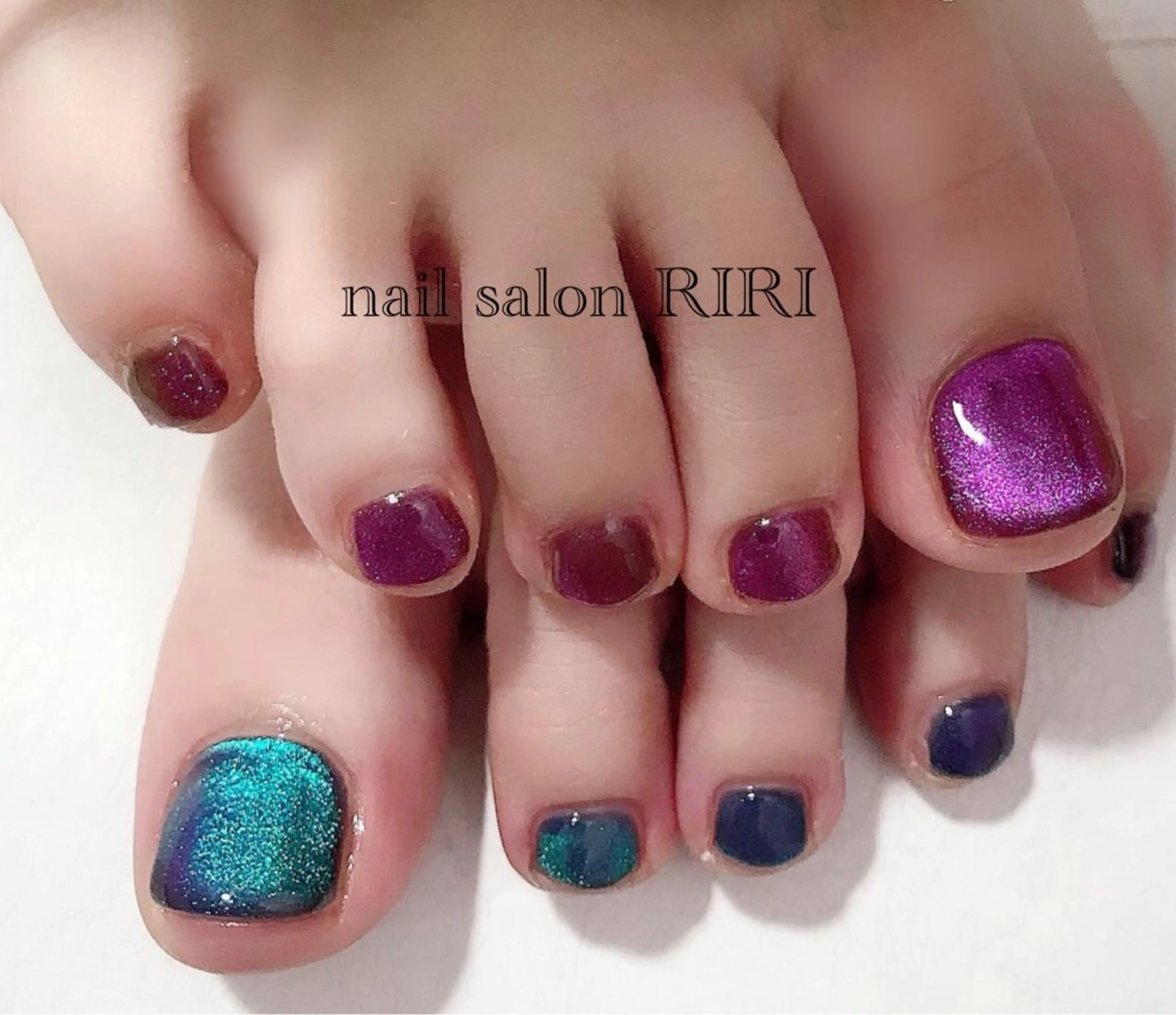 ネイル マグネットネイル private  nail  salon RIRI所属・RIRI リリのネイルデザイン