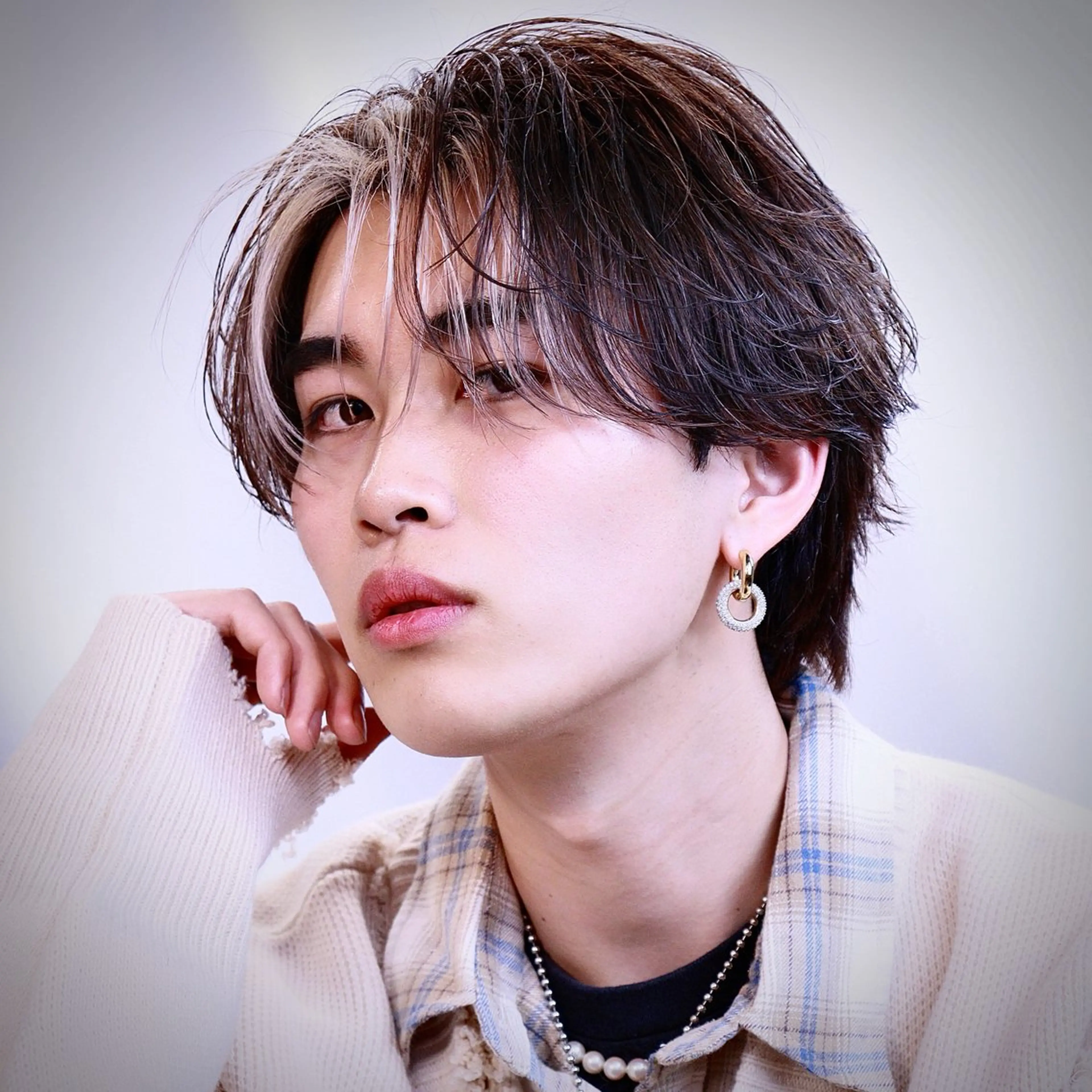 カラー メンズ カット ヘアカラー Men's hair NoN所属・‎🤍モテ/メンズ KEISHO🩶のヘアスタイル