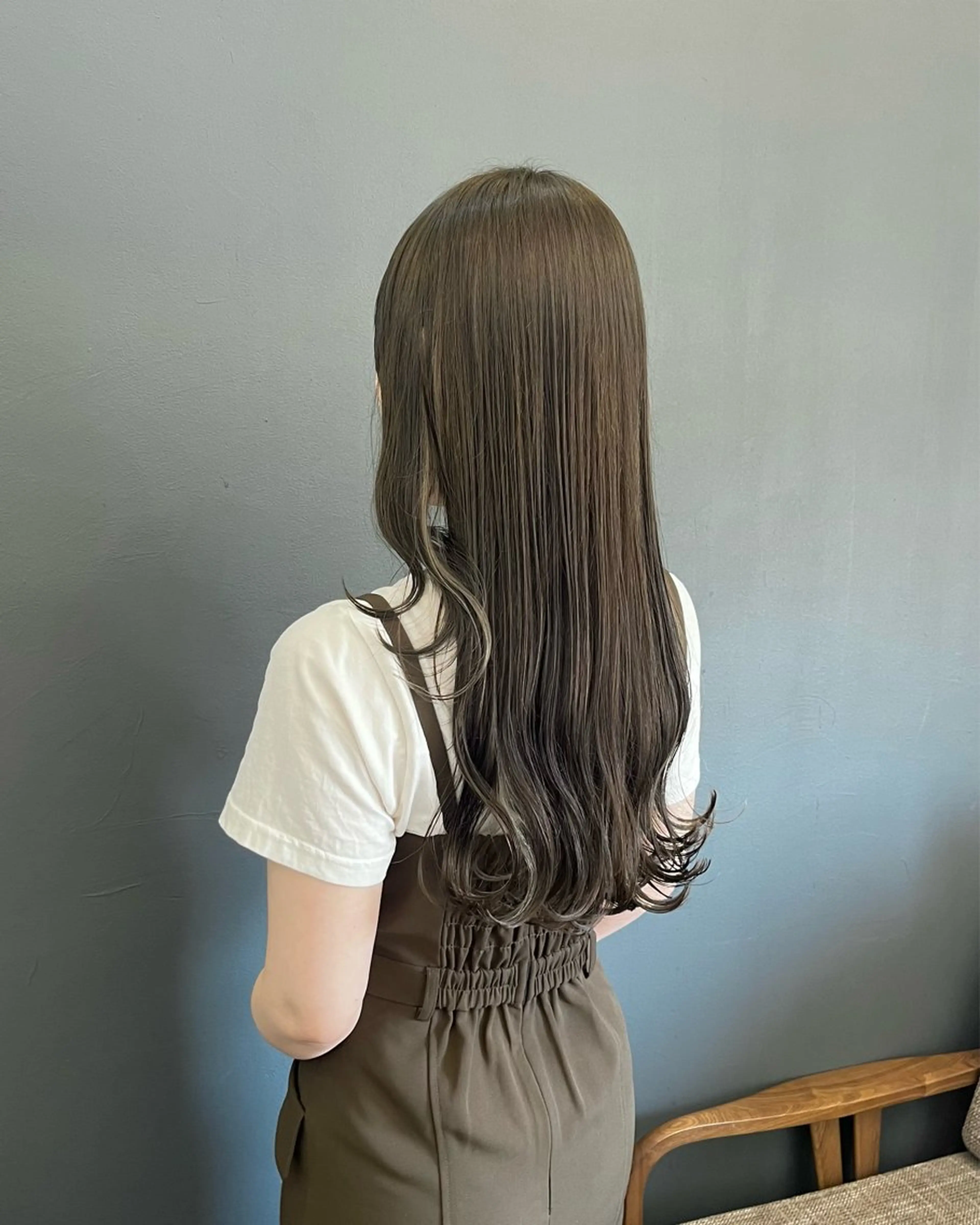 ロング カラー カット ヘアカラー トリートメント Trico Antique【トリコアンティーク】所属・暗髪とオリーブ🌿 渡辺拓人のヘアスタイル