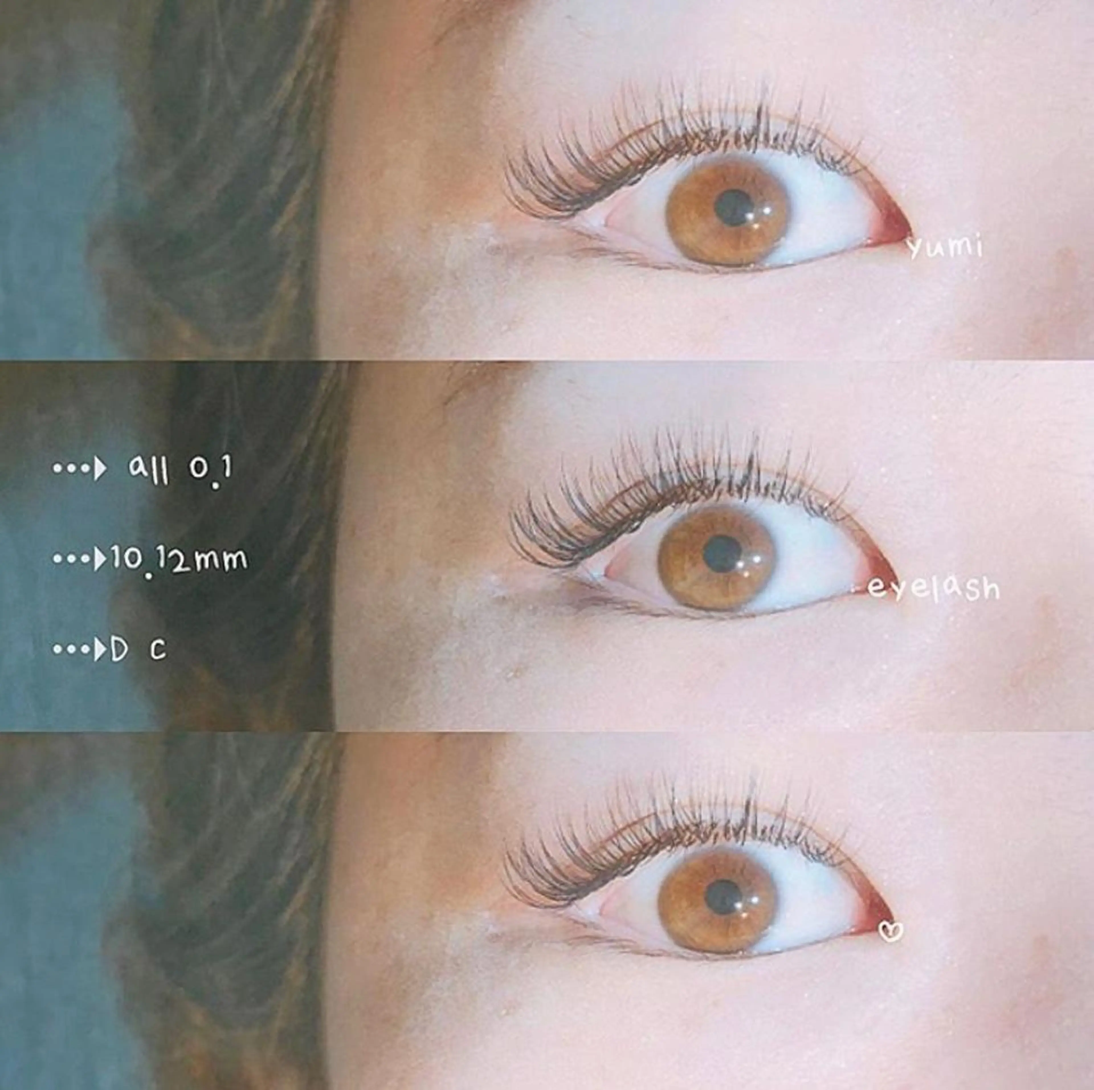 マツエク・マツパ ナチュラル Lokahi所属・Lokahi yumiのマツエク・マツパデザイン