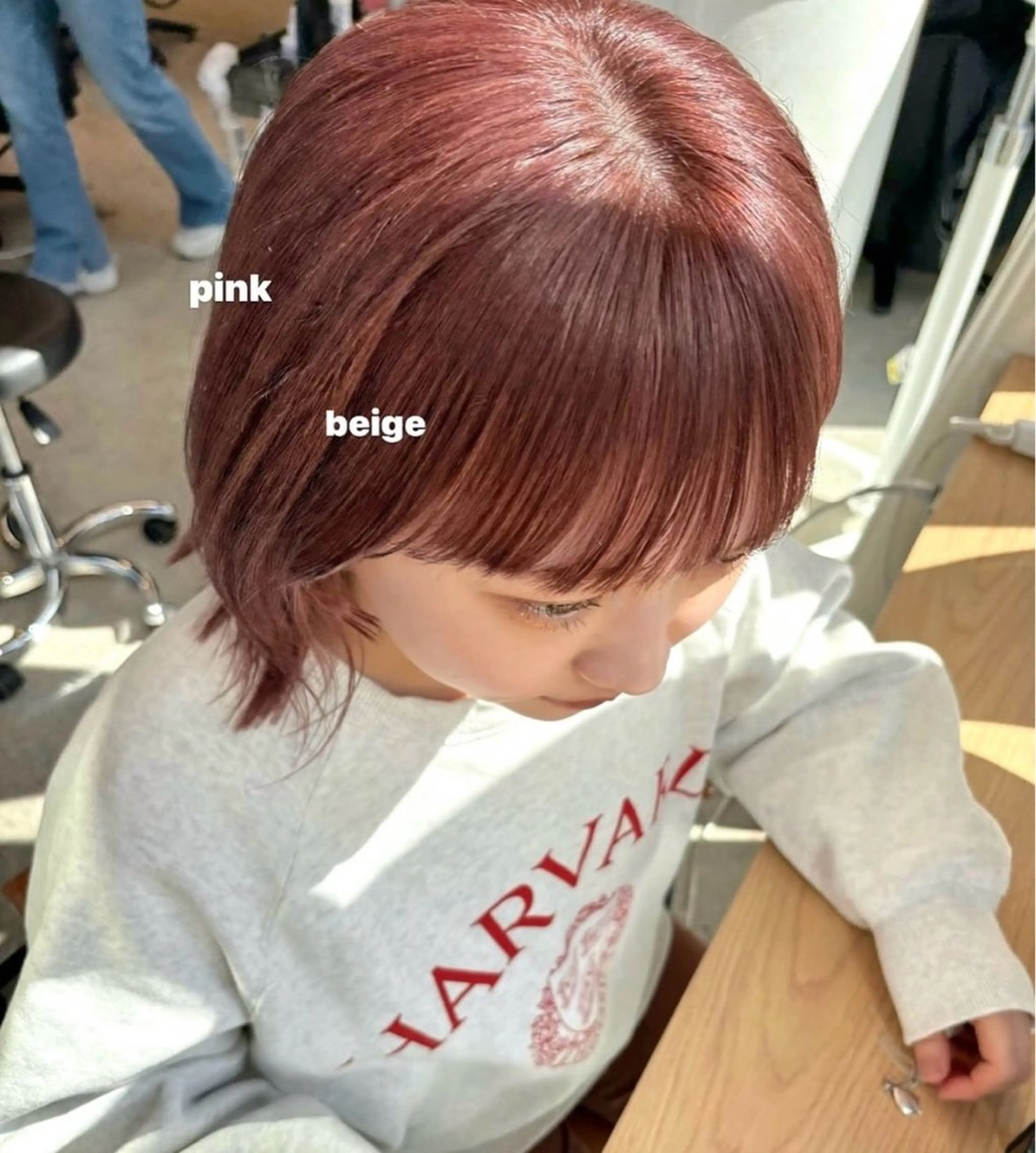 ミディアム カラー カットモデル募集 nanami‪ ꪔ̤のヘアスタイル