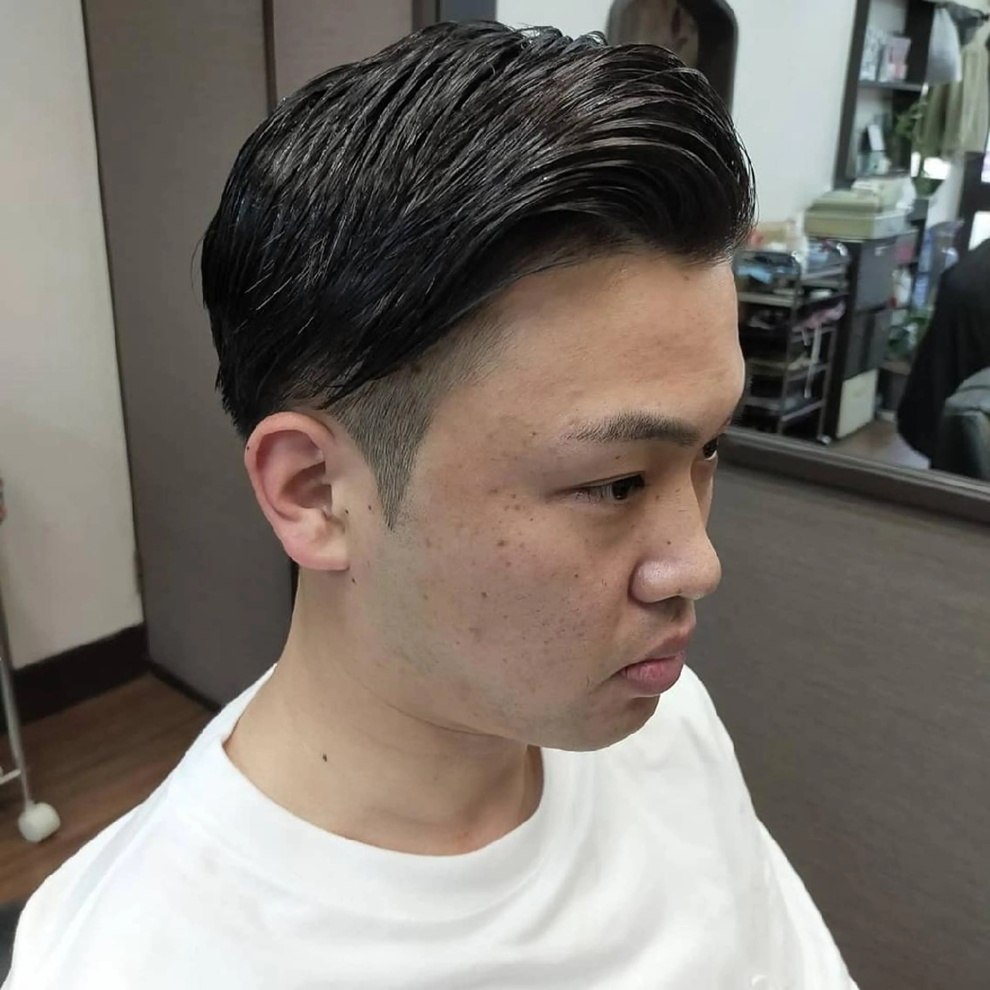 ショート メンズ おしゃれさろんオオキ所属・男を磨く Barber オオキのヘアスタイル