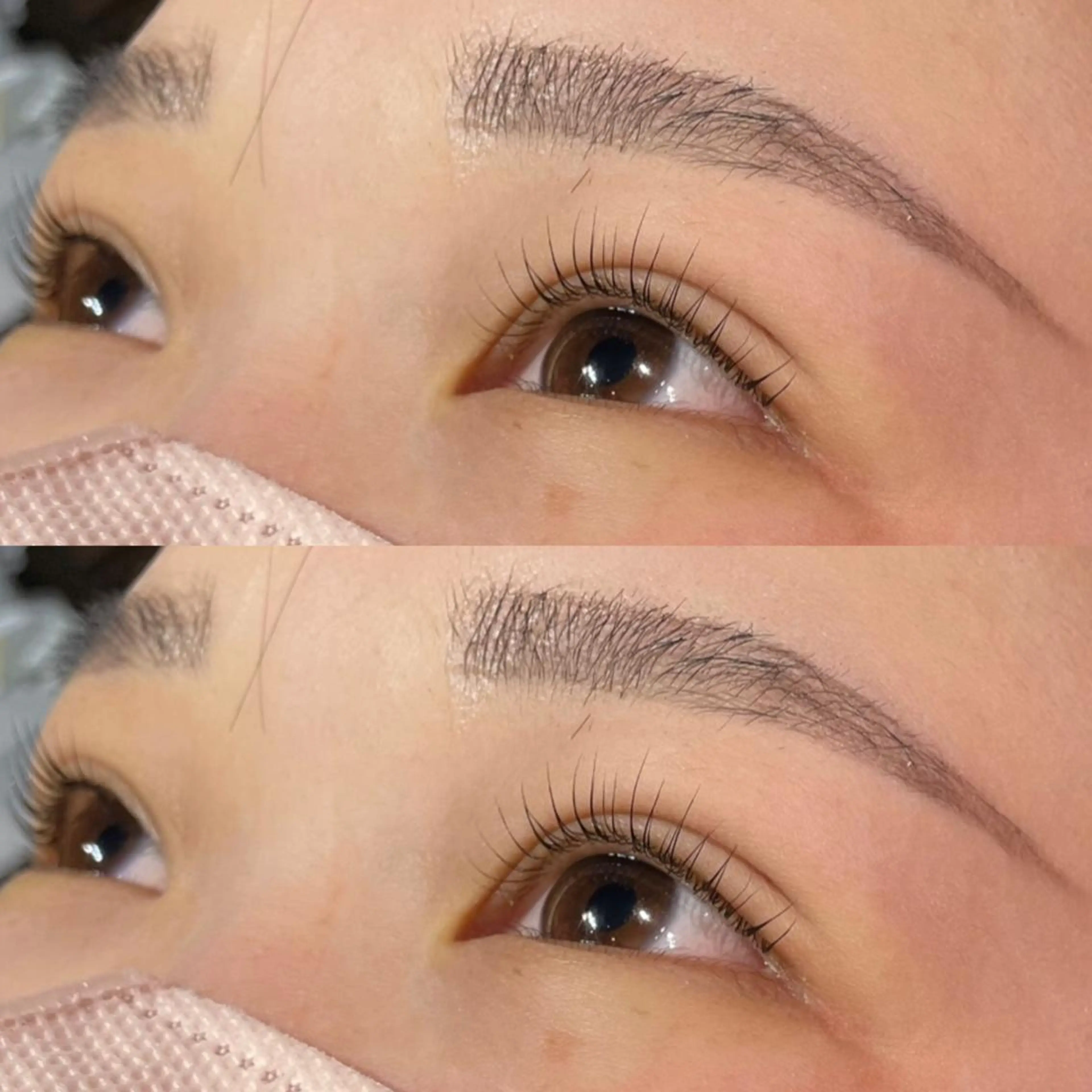 美眉ワックス➕まつ毛パーマ‎ set menu🪄ꕀ𖤐 ̖́-‬ 土日祝＋550円の写真